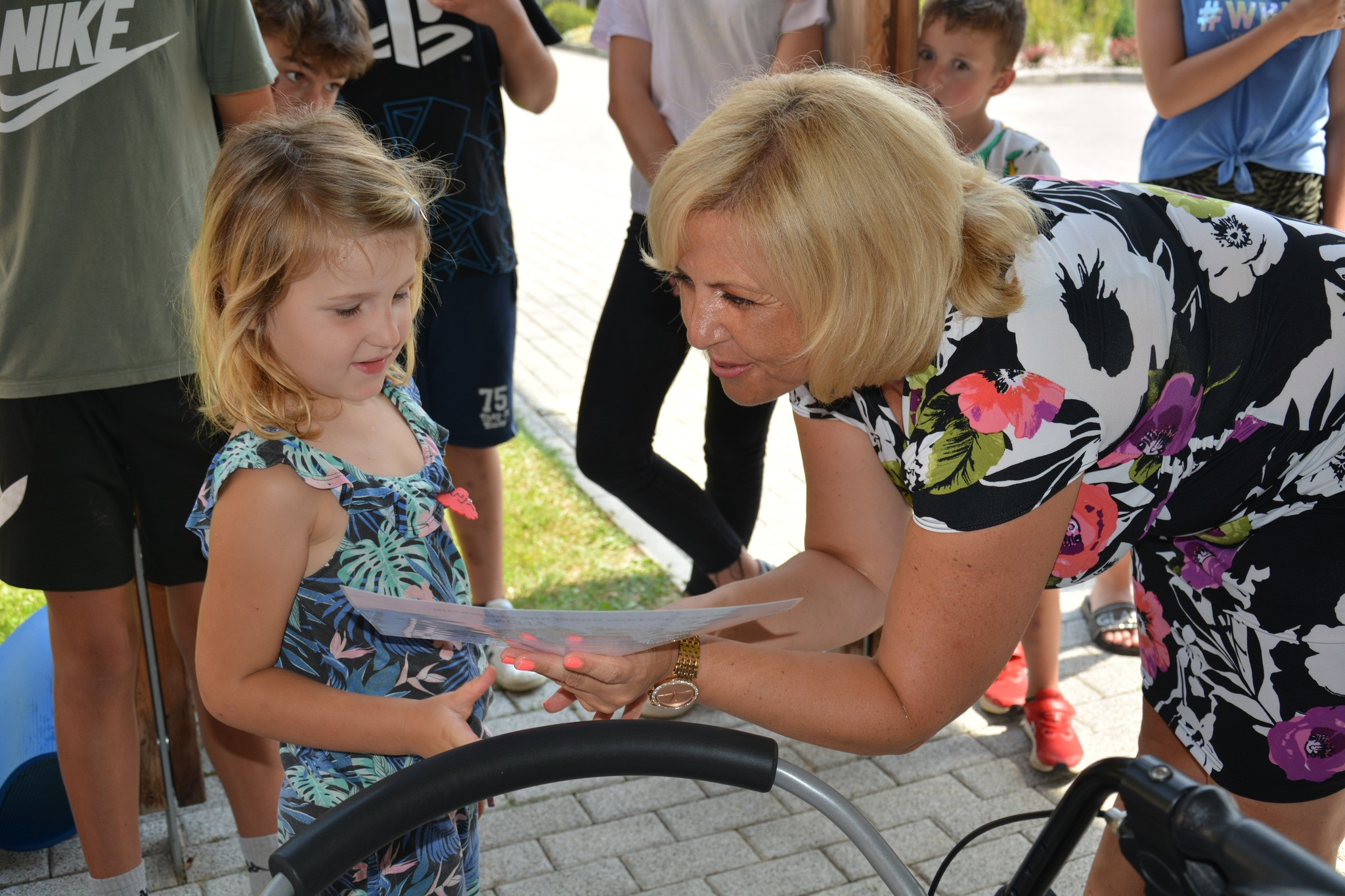 Obisk otrok zaposlenih