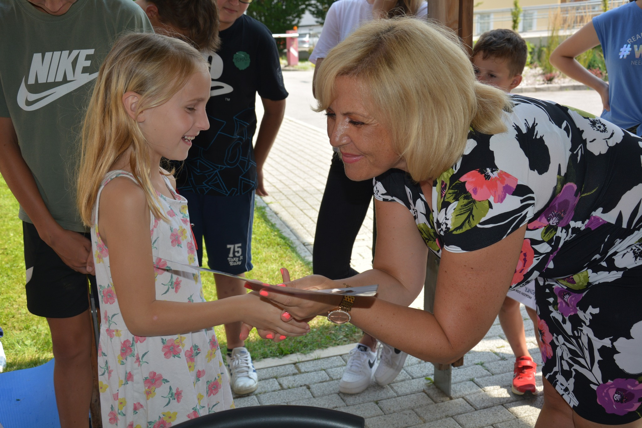 Obisk otrok zaposlenih
