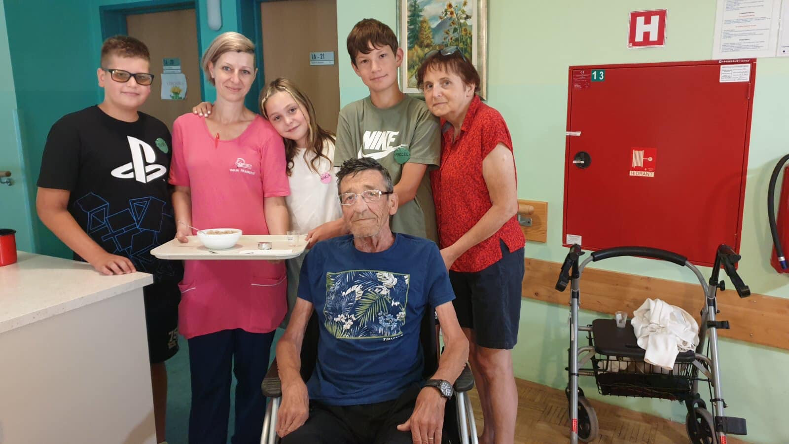 Obisk otrok zaposlenih