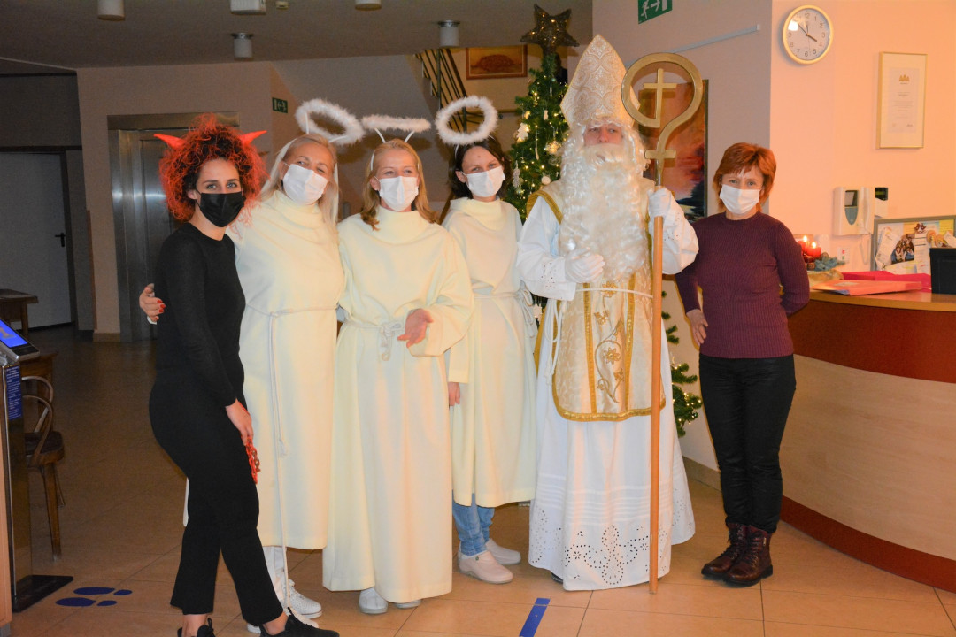 Obiskal nas je Sveti Miklavž