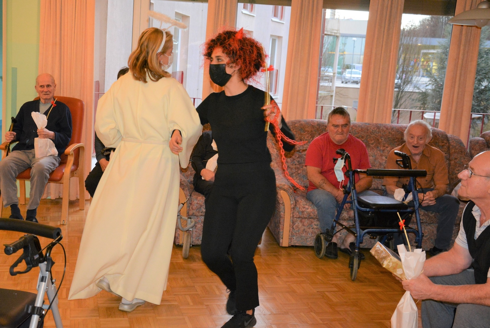 Obiskal nas je Sveti Miklavž