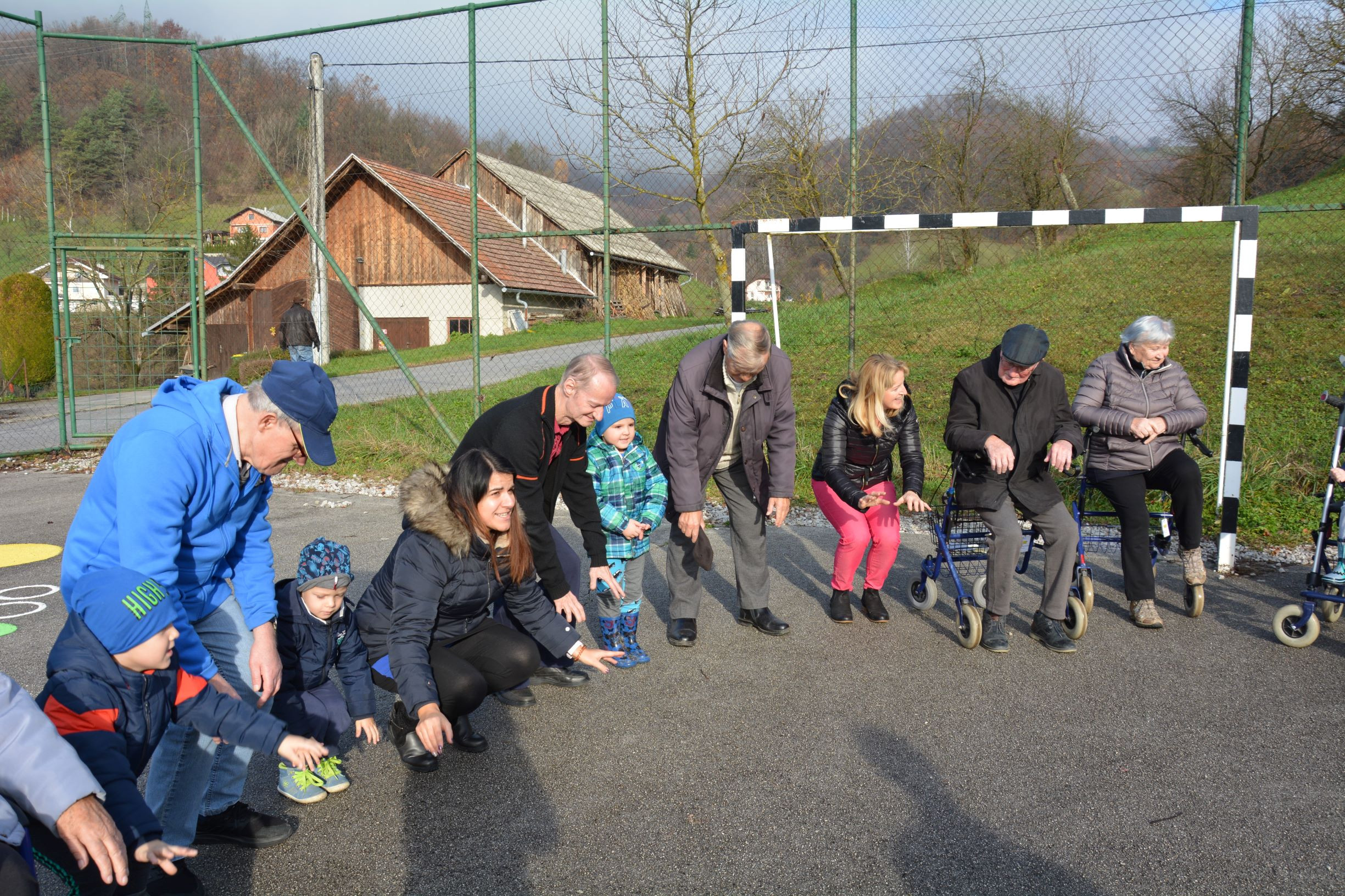 Obiskali smo otroke Vrtca Kapljica in kuharico Martino