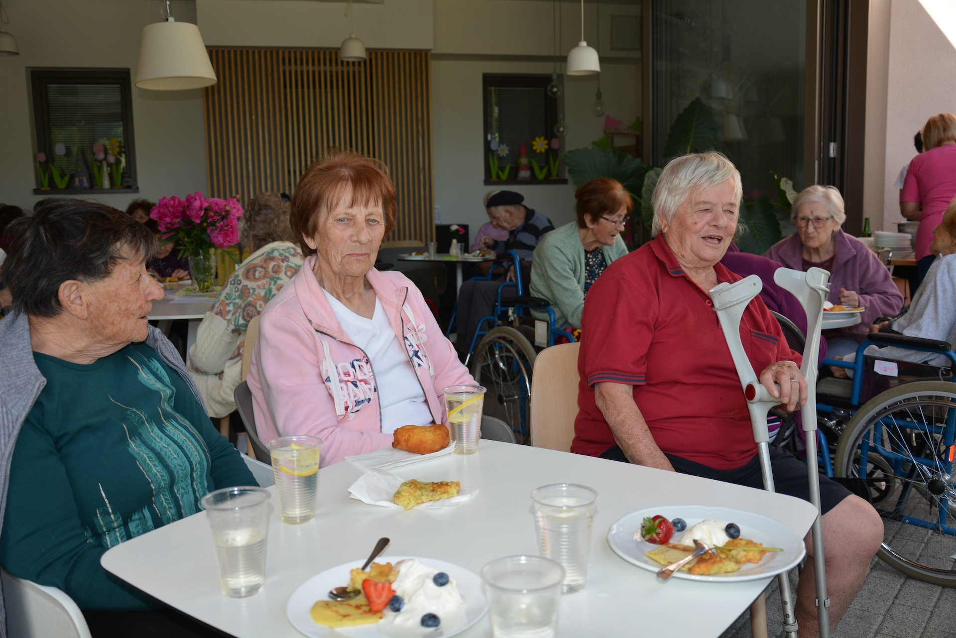 Odprta kuhinja z bezgom