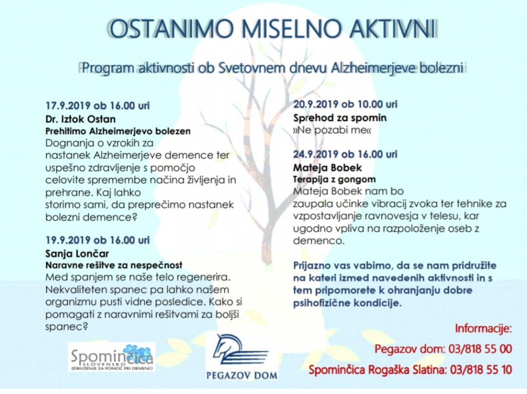 OSTANIMO MISELNO AKTIVNI