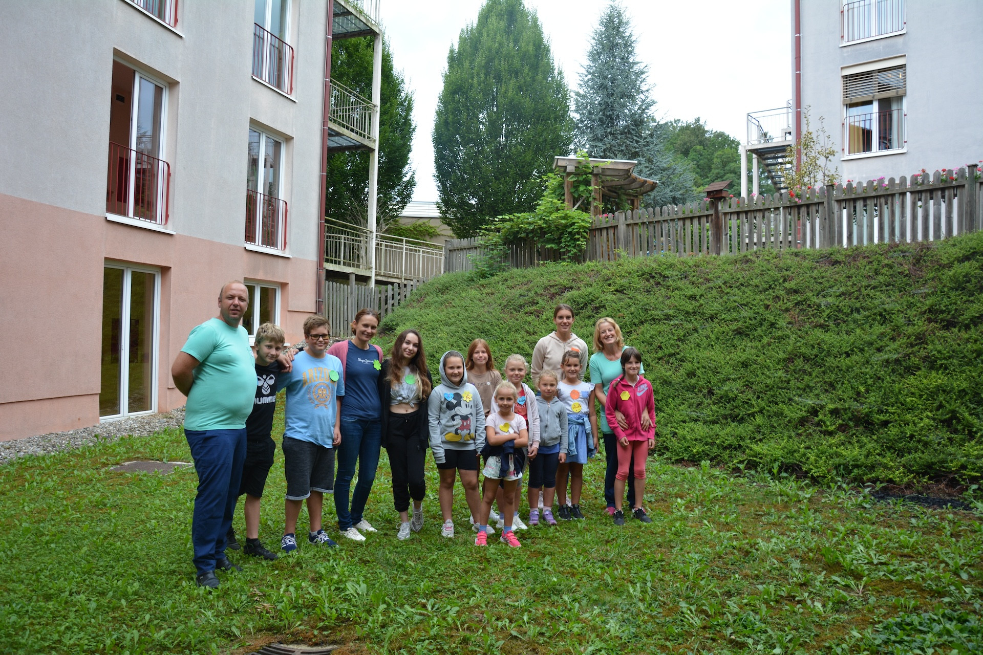 Otroci zaposlenih na obisku v Pegazovem domu