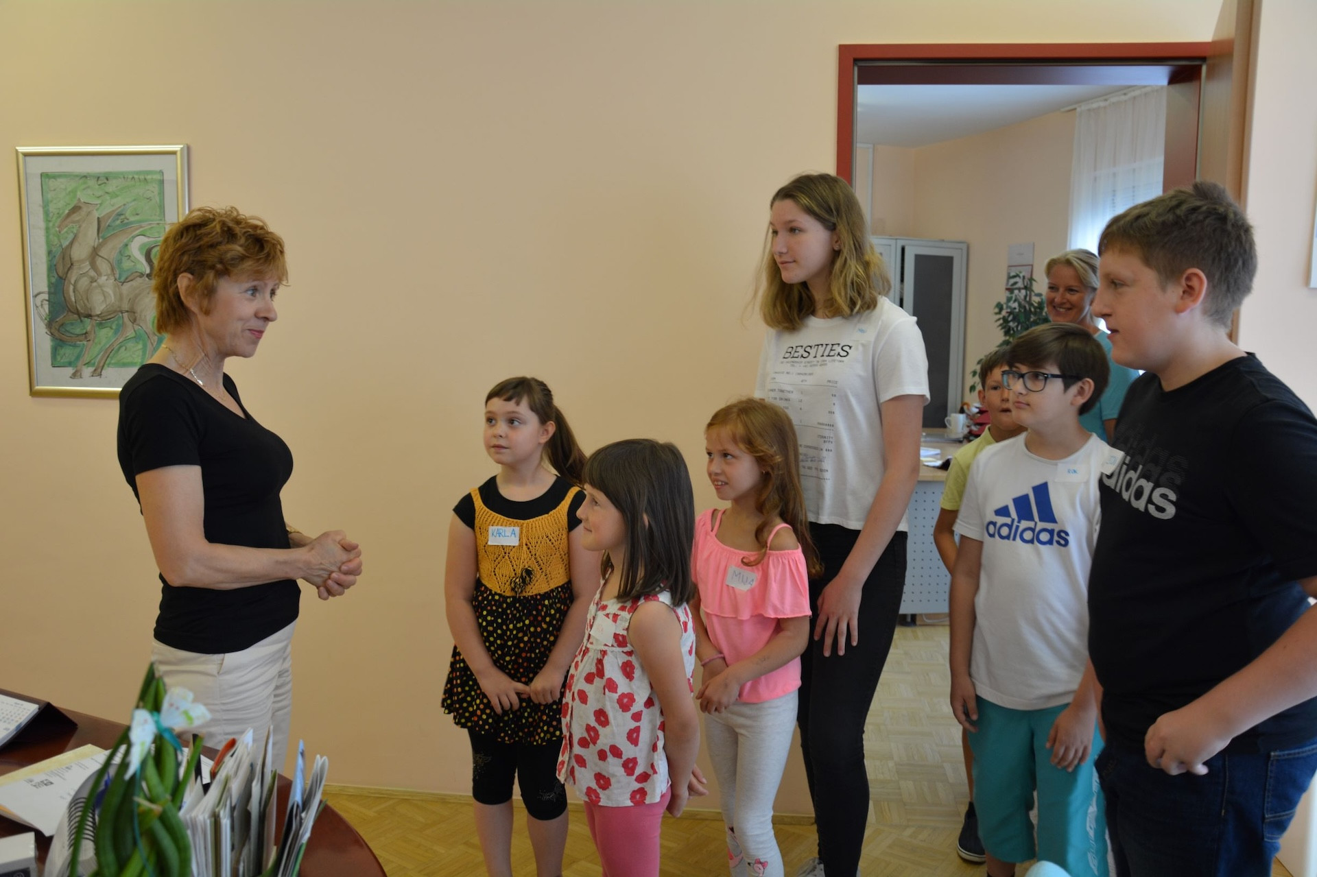 Otroci zaposlenih so počitniški dan preživeli v Pegazovem domu