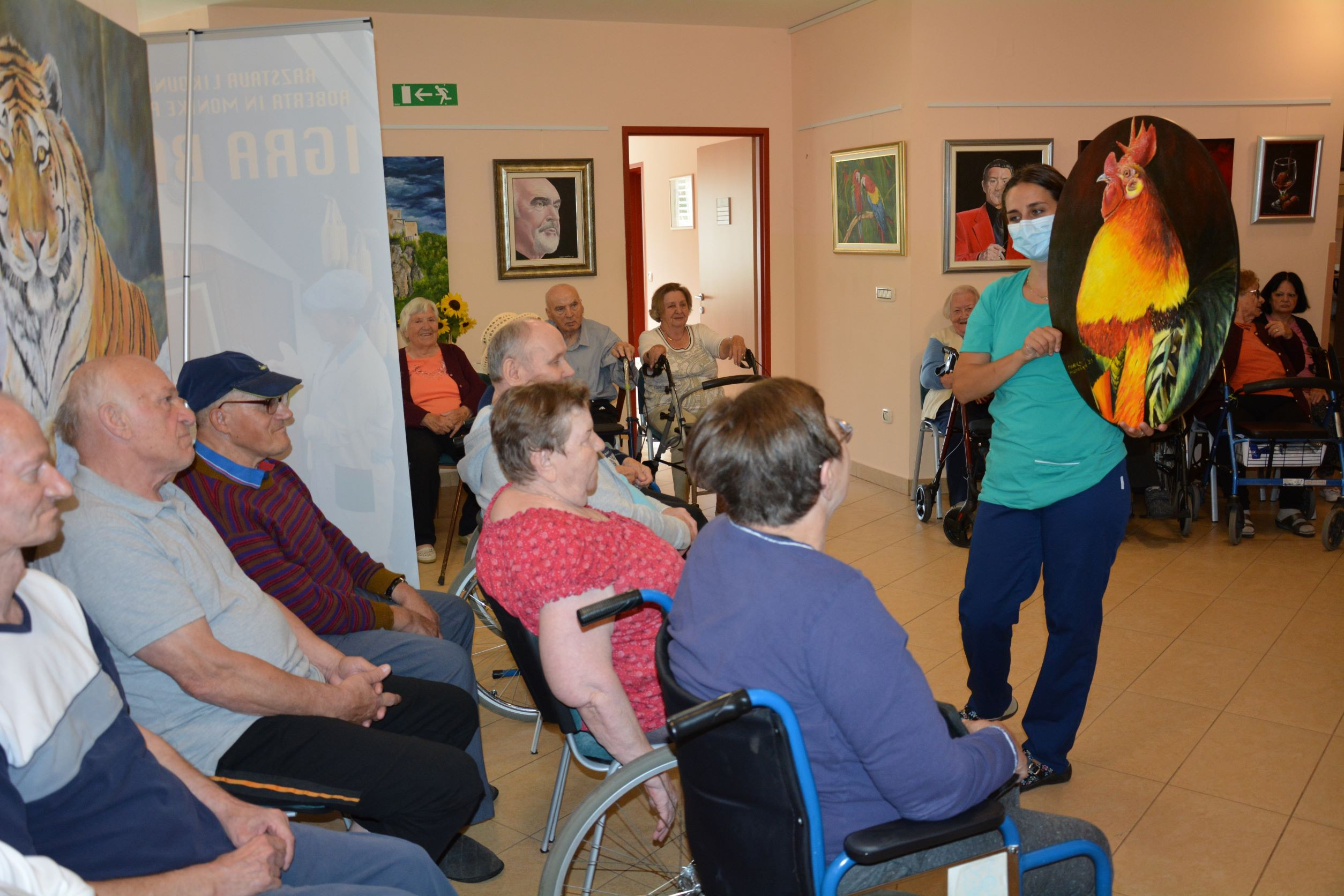 Otvoritev slikarske razstave