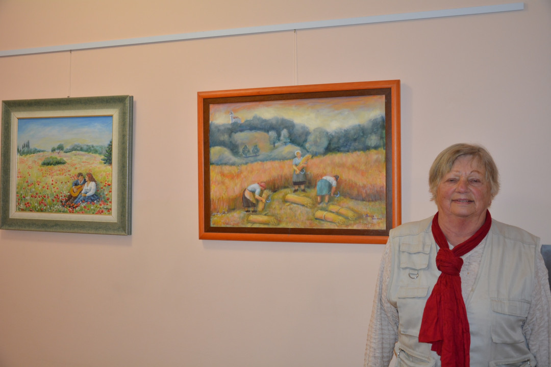 Otvoritev slikarske razstave Marije Ducman