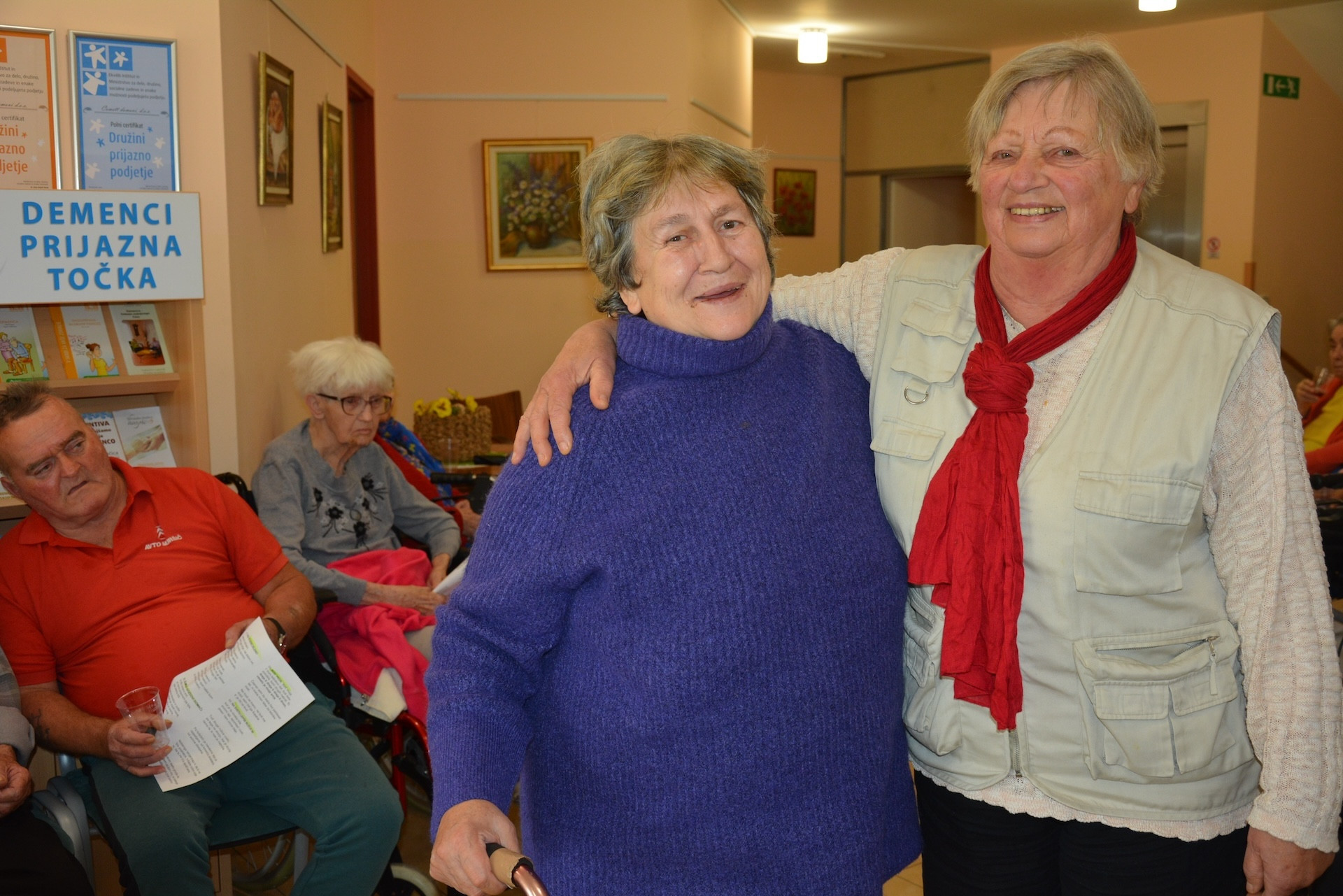 Otvoritev slikarske razstave Marije Ducman