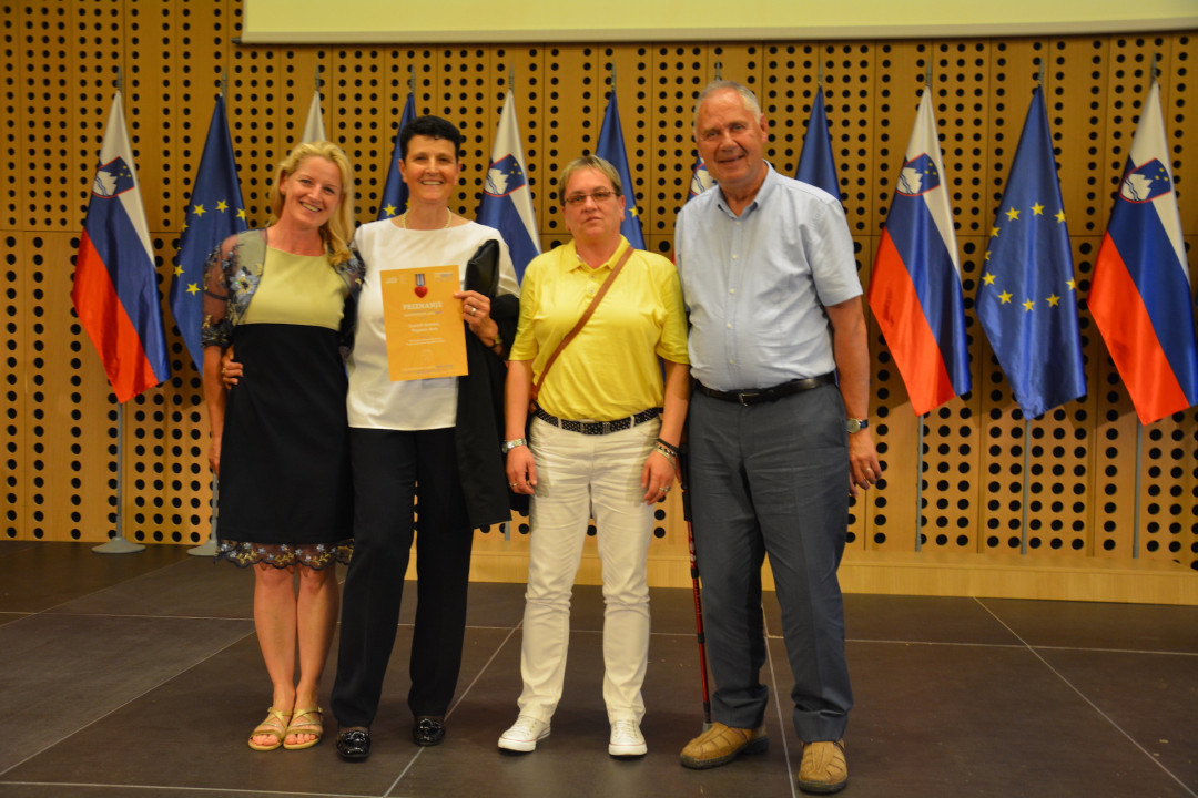 Pegazovi Naj prostovoljci so Angelca Pobežin, Ludvik Prah, Cvetka Krivec in Ivanka Šimon