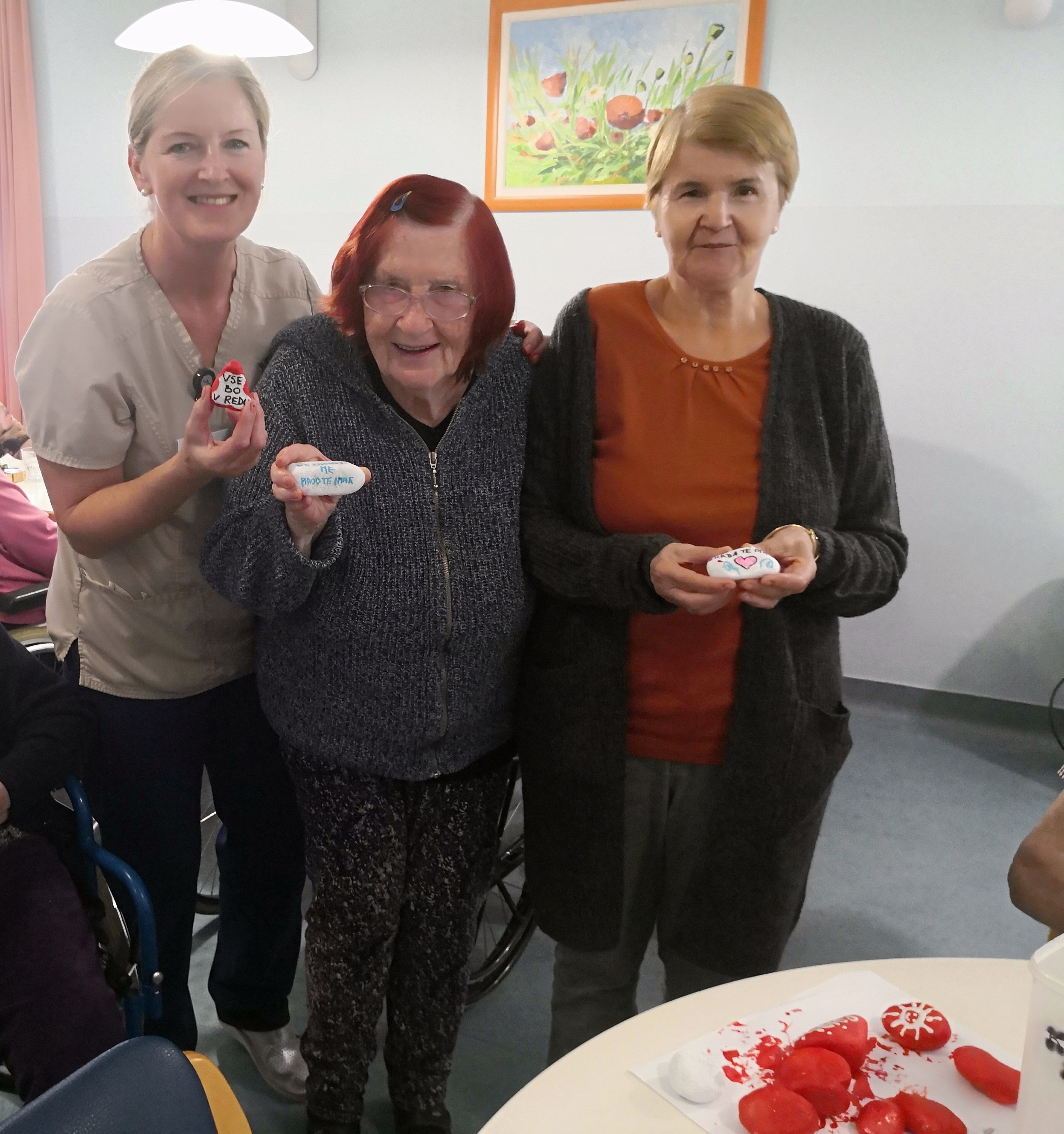 Peka višnjevega zavitka in ustvarjanje kamnov sreče