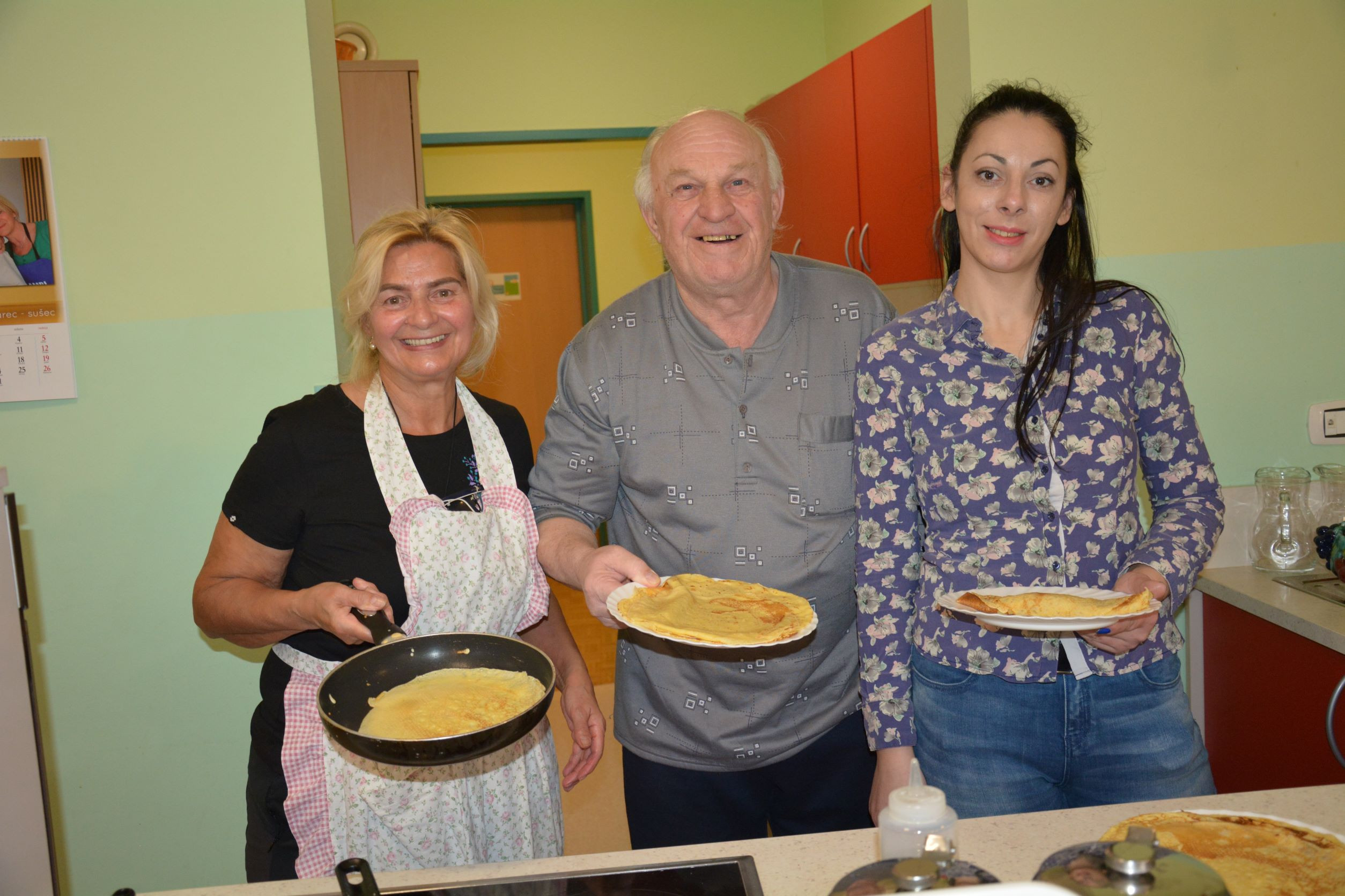 Pekli smo palačinke