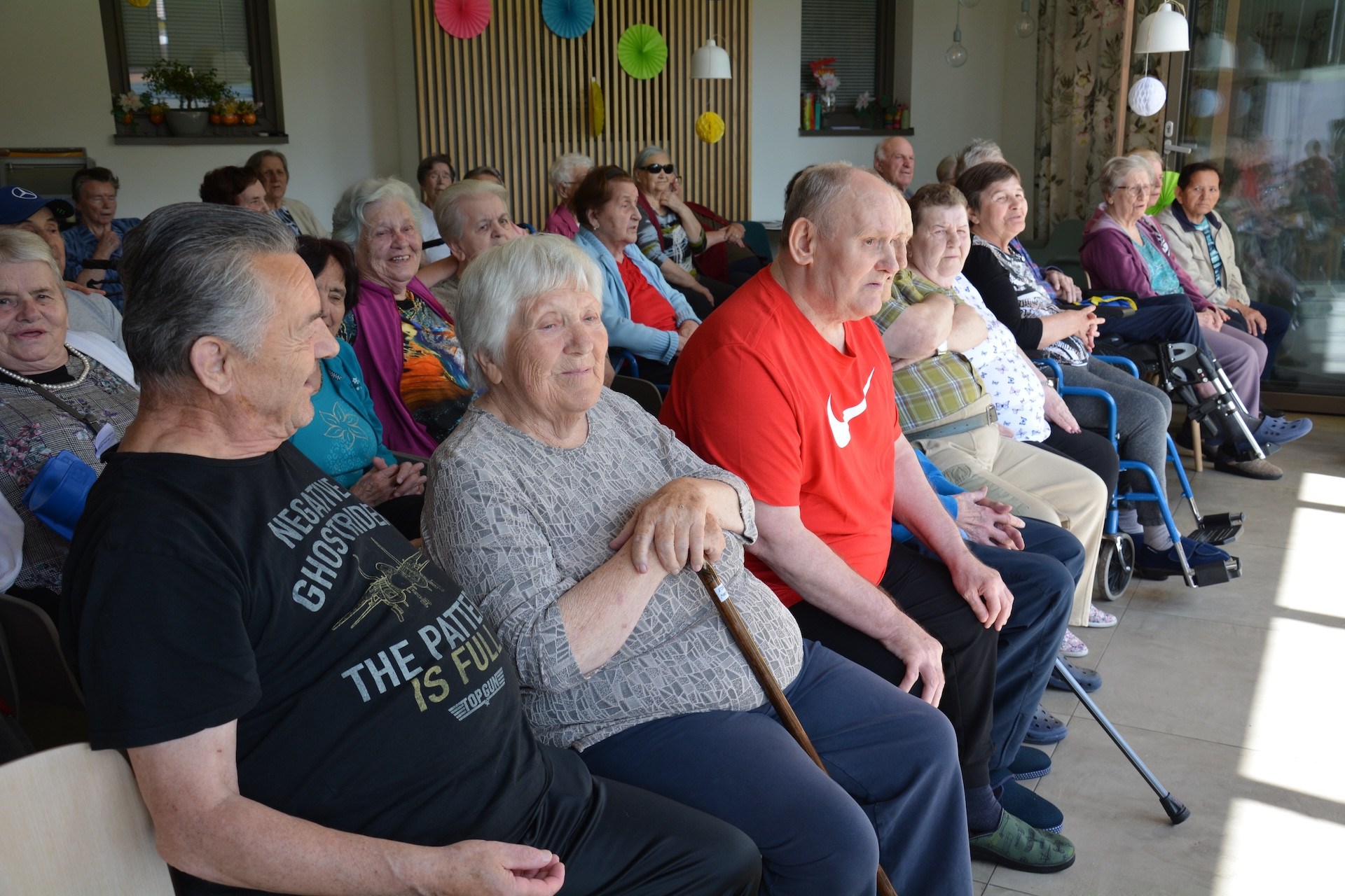 Pevski nastop otrok iz vrtca