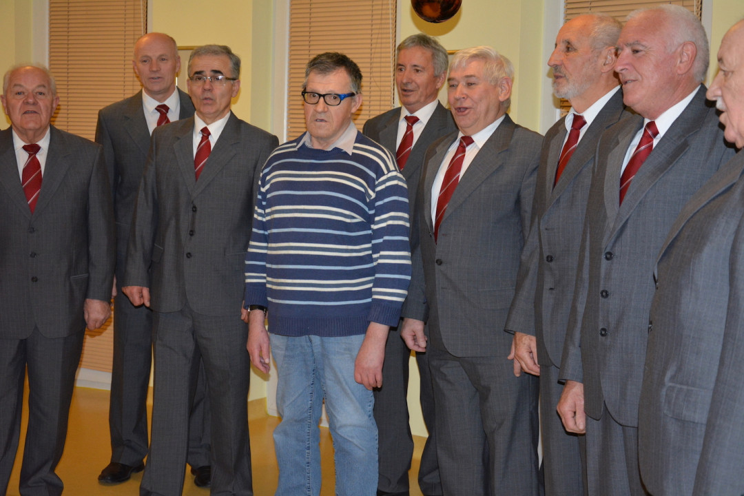 Praznični nastop moškega pevskega zbora