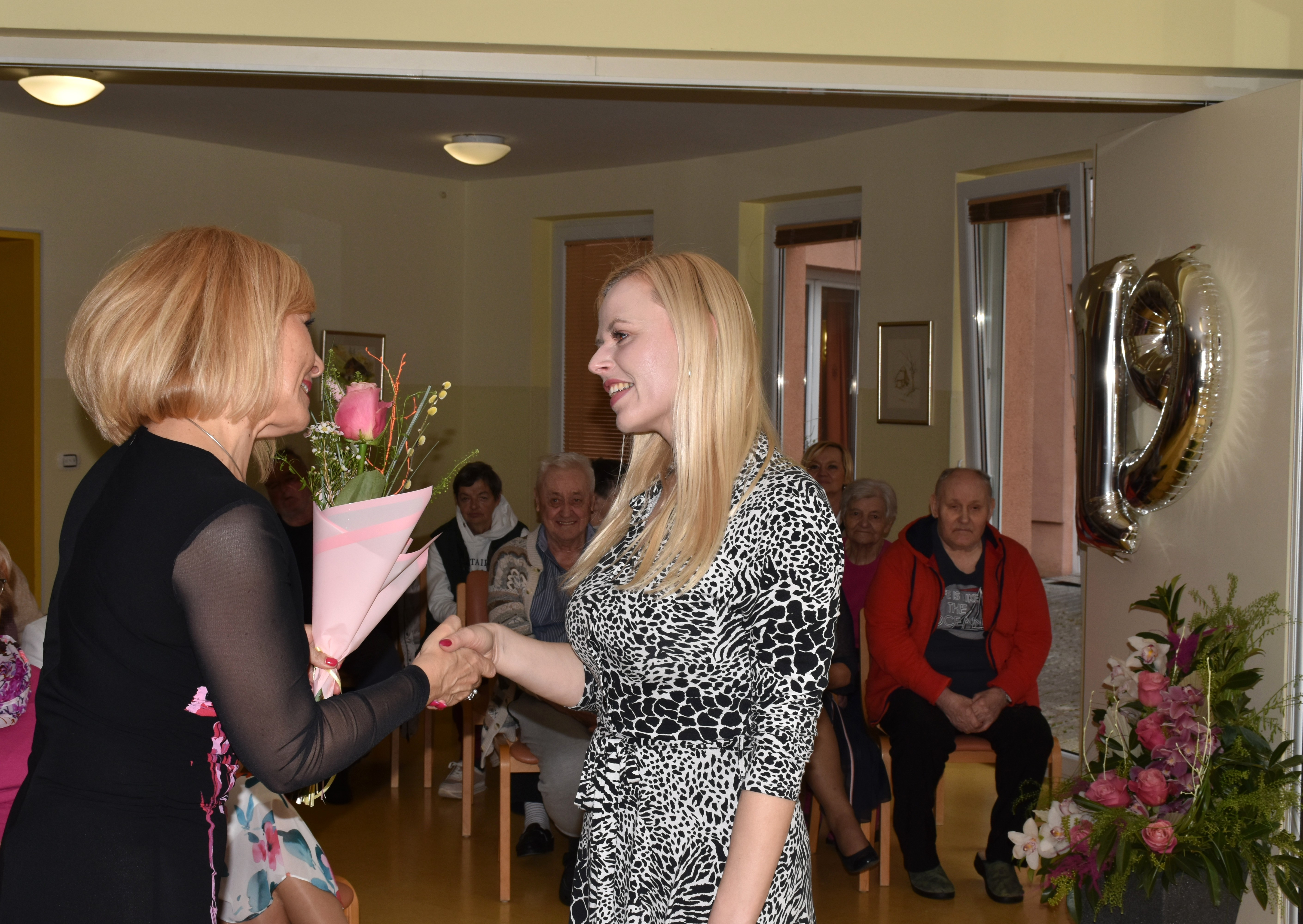 Praznovanje 19. obletnice doma