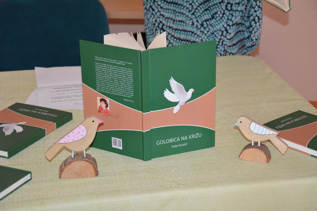Predstavitev knjige Vide Hustič »Golobica na križu«
