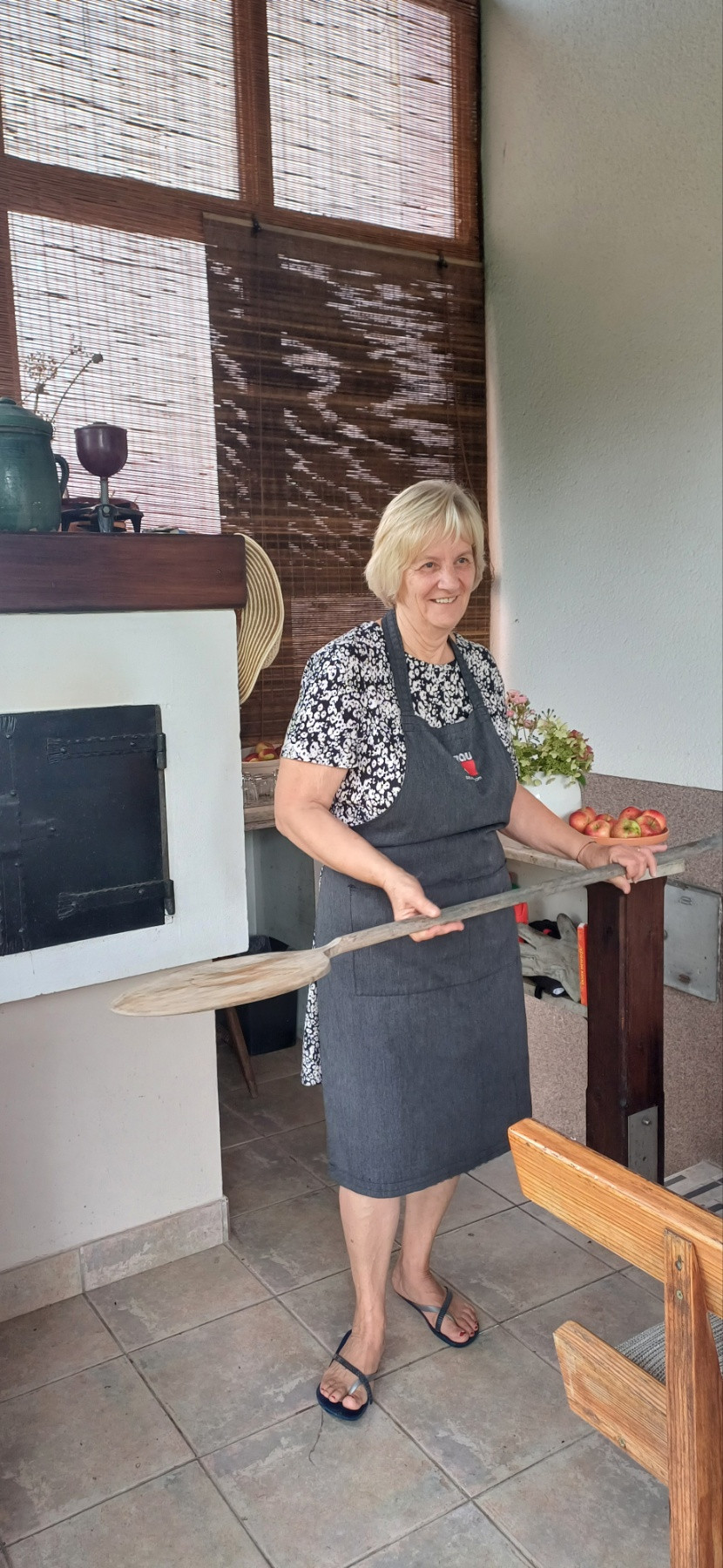 Pri Cvetki v zunanji kuhinji