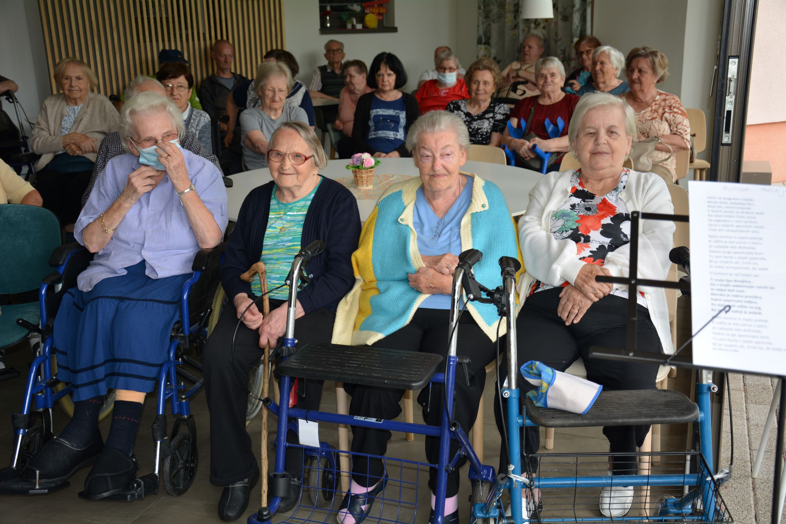 S svojim nastopom sta nas počastila Ana Ferme in David Bevc