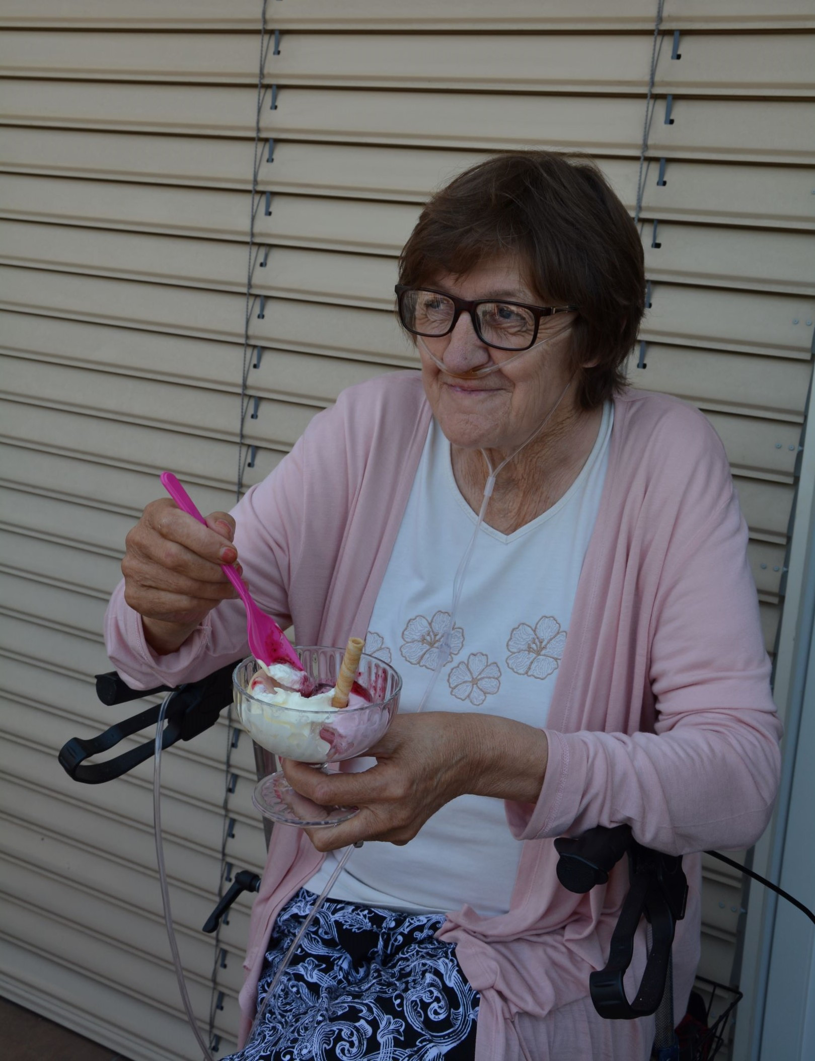 Sladoledni dan na terasi