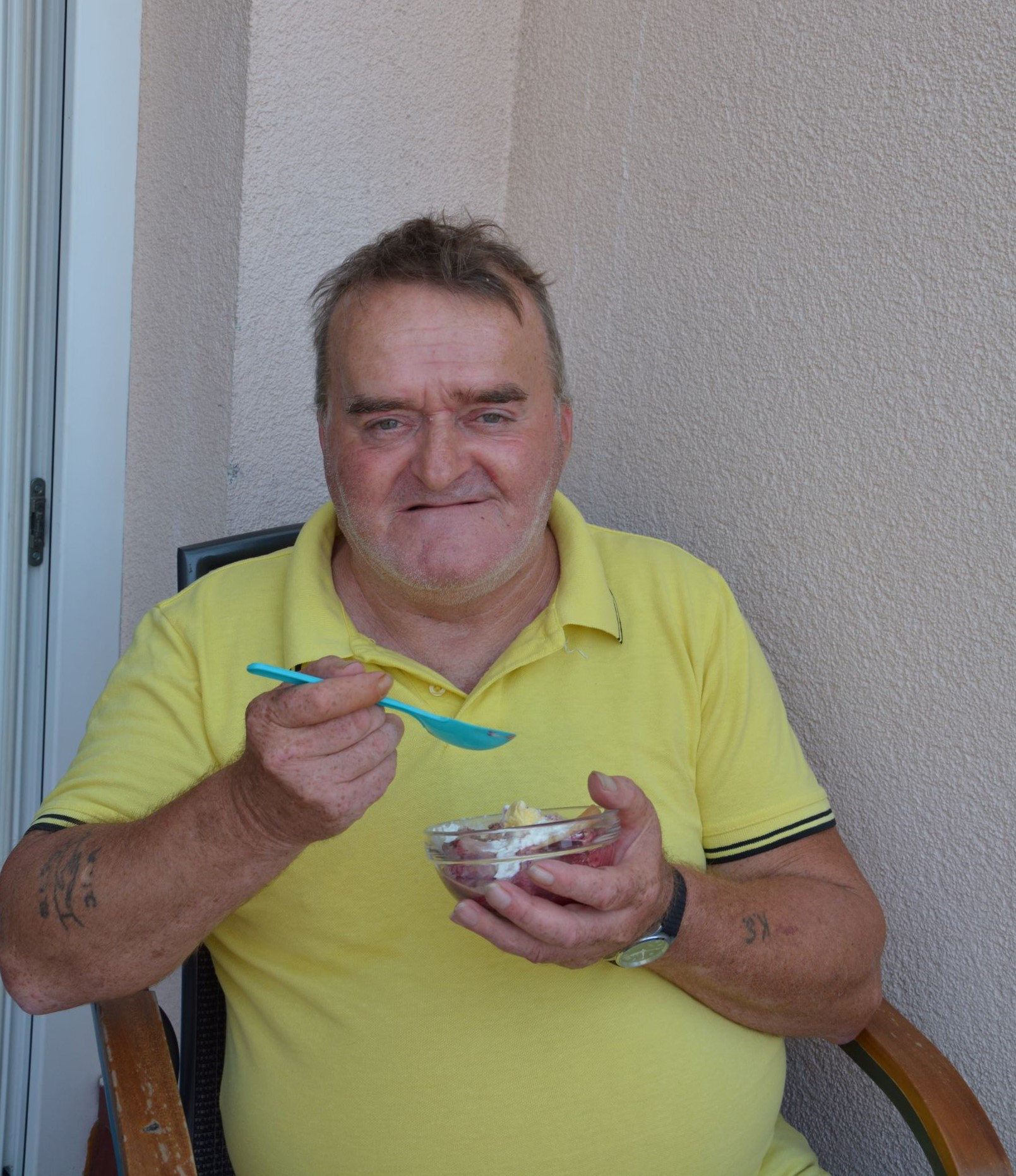 Sladoledni dan na terasi