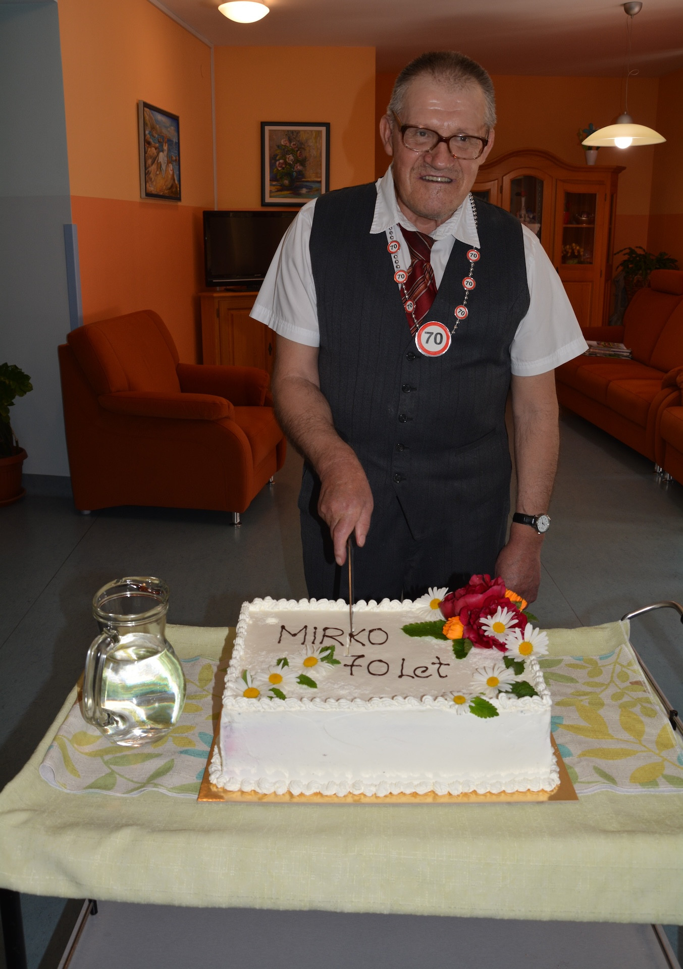 Slavljenec Mirko Ogrizek