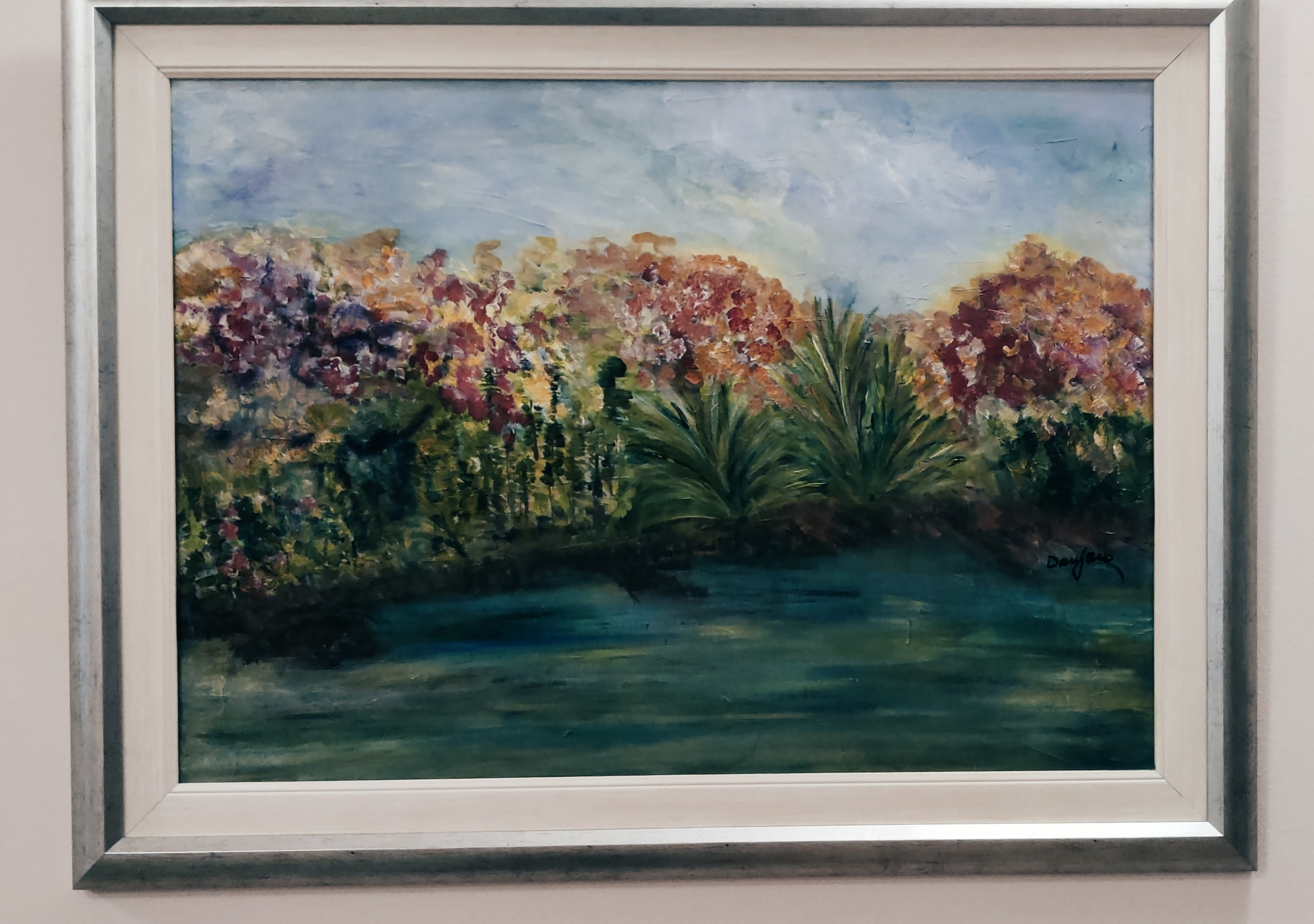 Slikarska razstava Jožice in Damjane Trobec