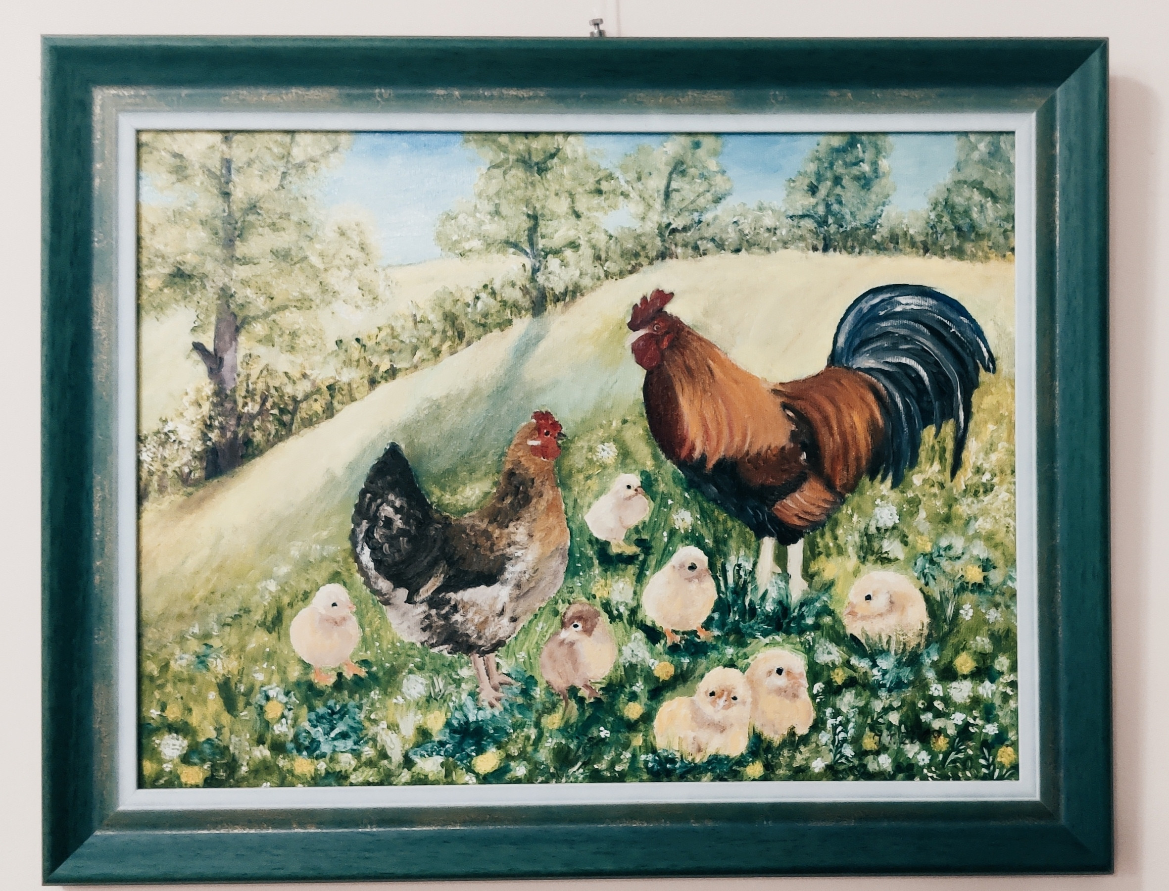 Slikarska razstava Jožice in Damjane Trobec