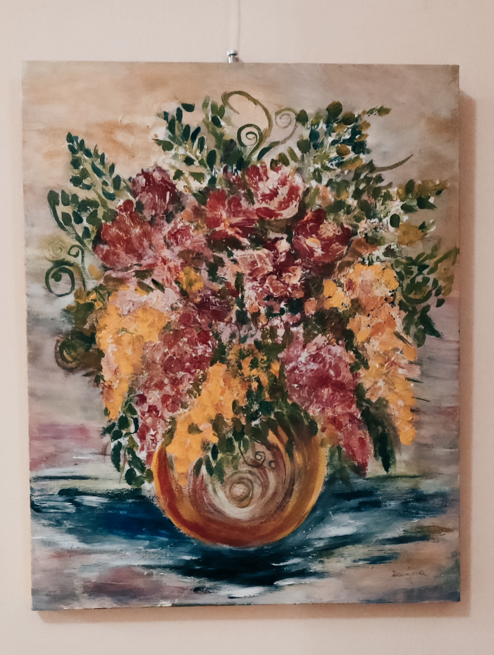 Slikarska razstava Jožice in Damjane Trobec