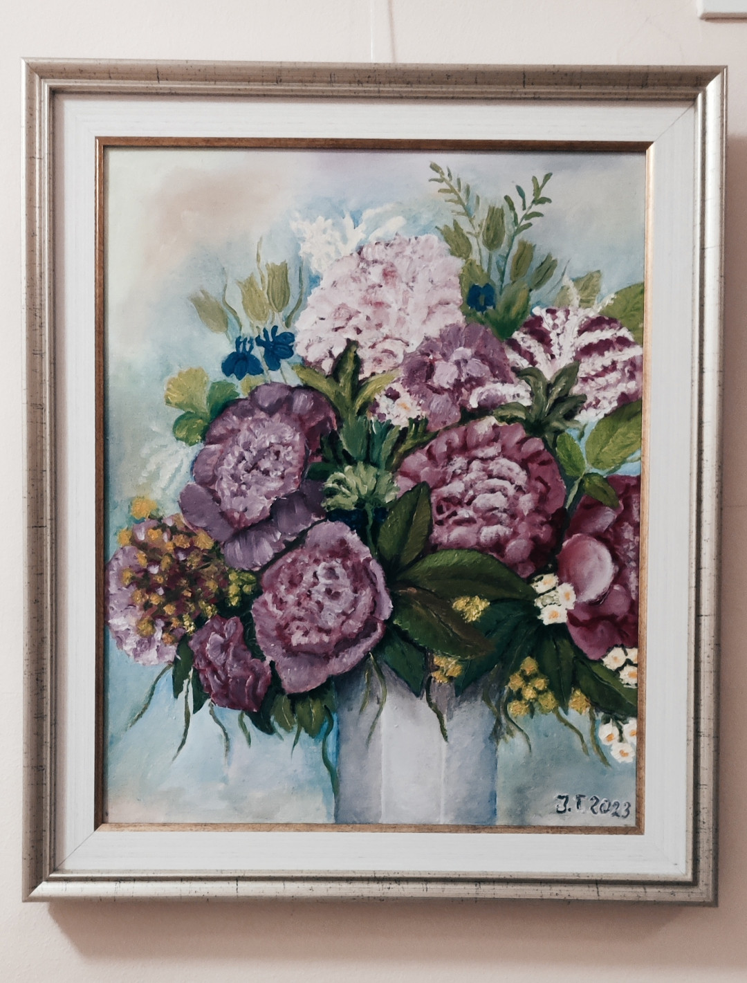 Slikarska razstava Jožice in Damjane Trobec