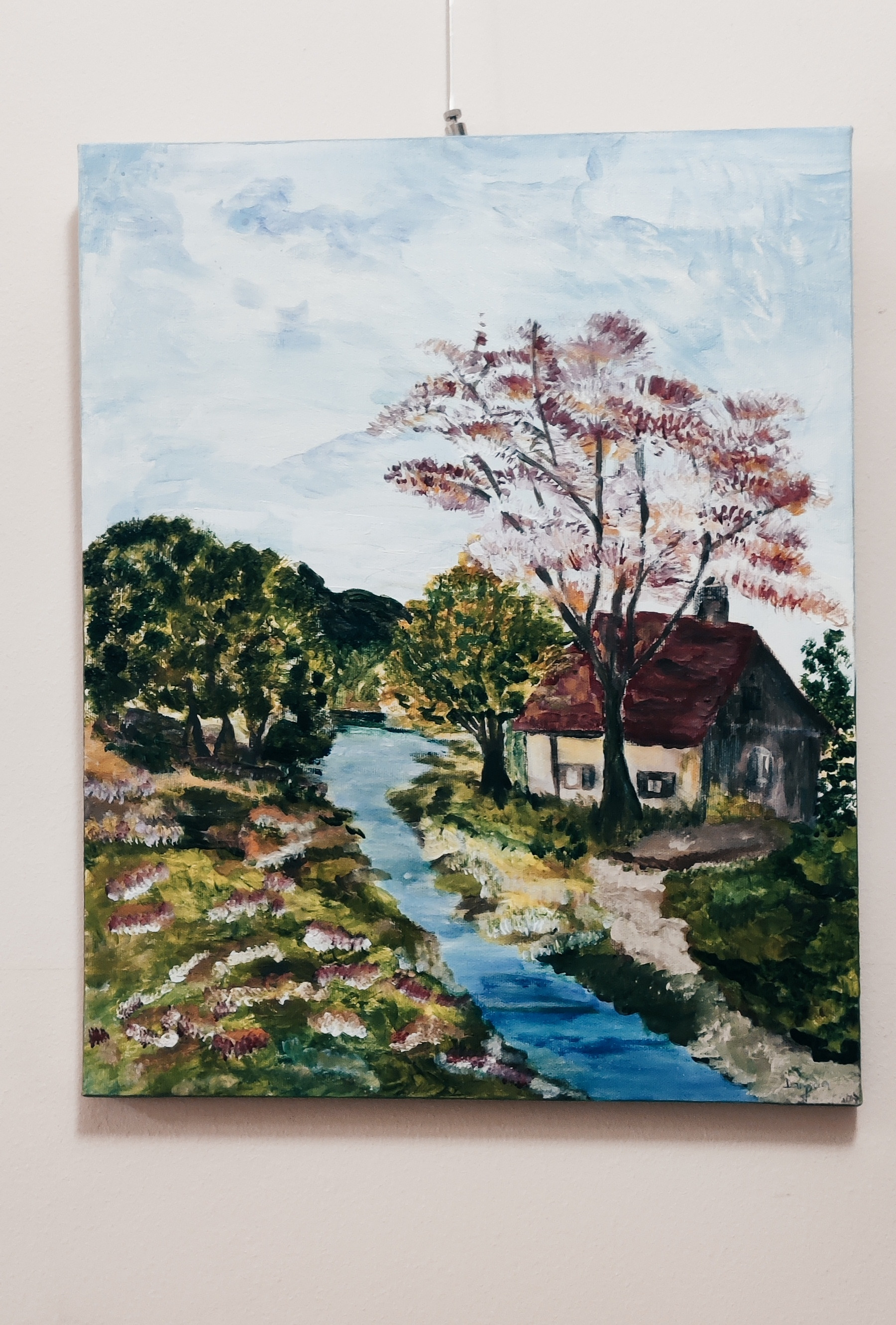 Slikarska razstava Jožice in Damjane Trobec