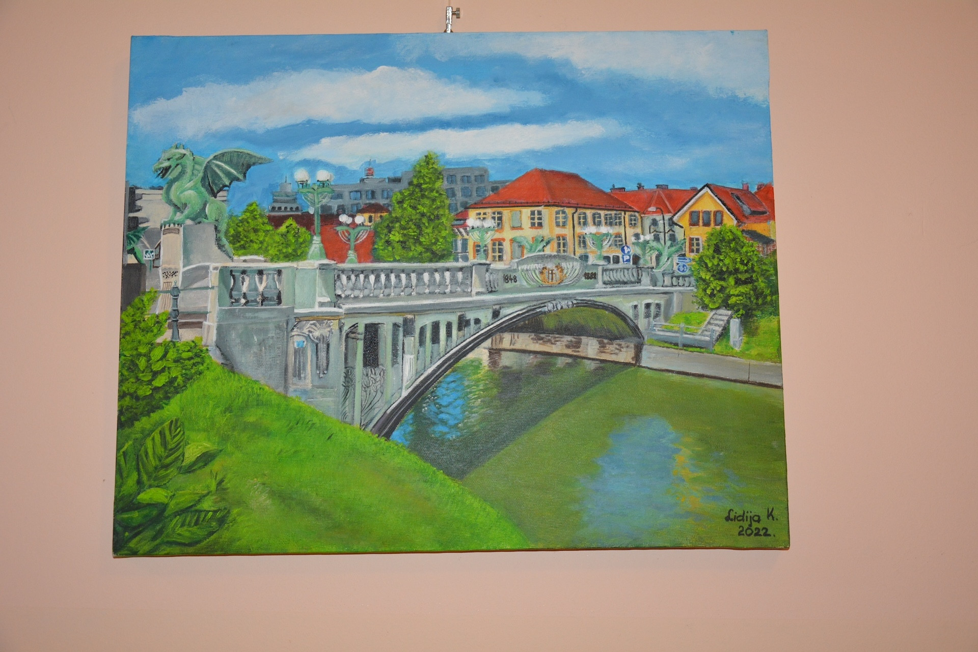 Slikarska razstava Lidije Kolenc