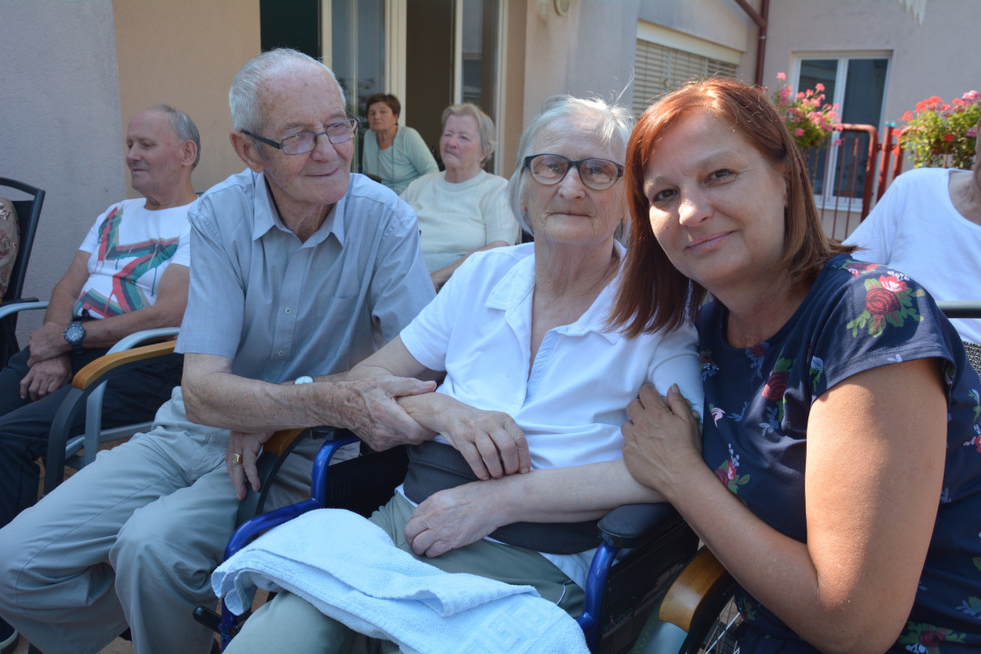 Športne igre na terasi