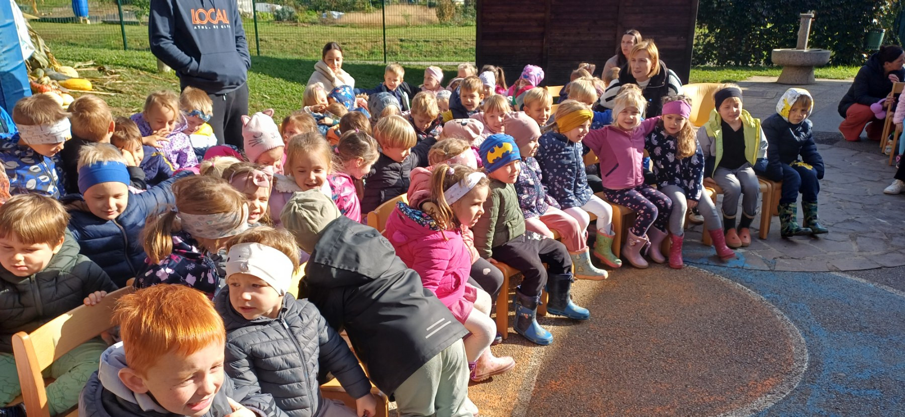 Srečanje polno smeha in ustvarjalnosti