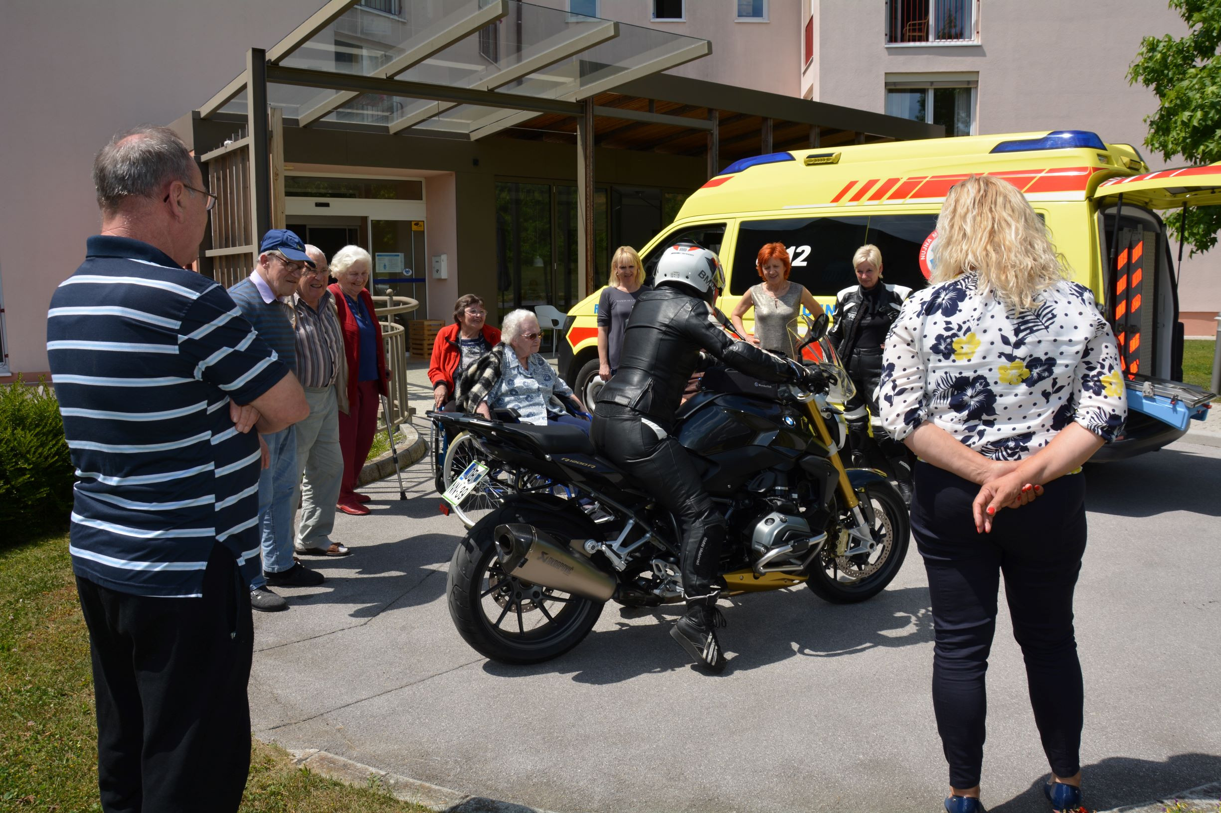 Srečno pot Pegazovi motoristki!