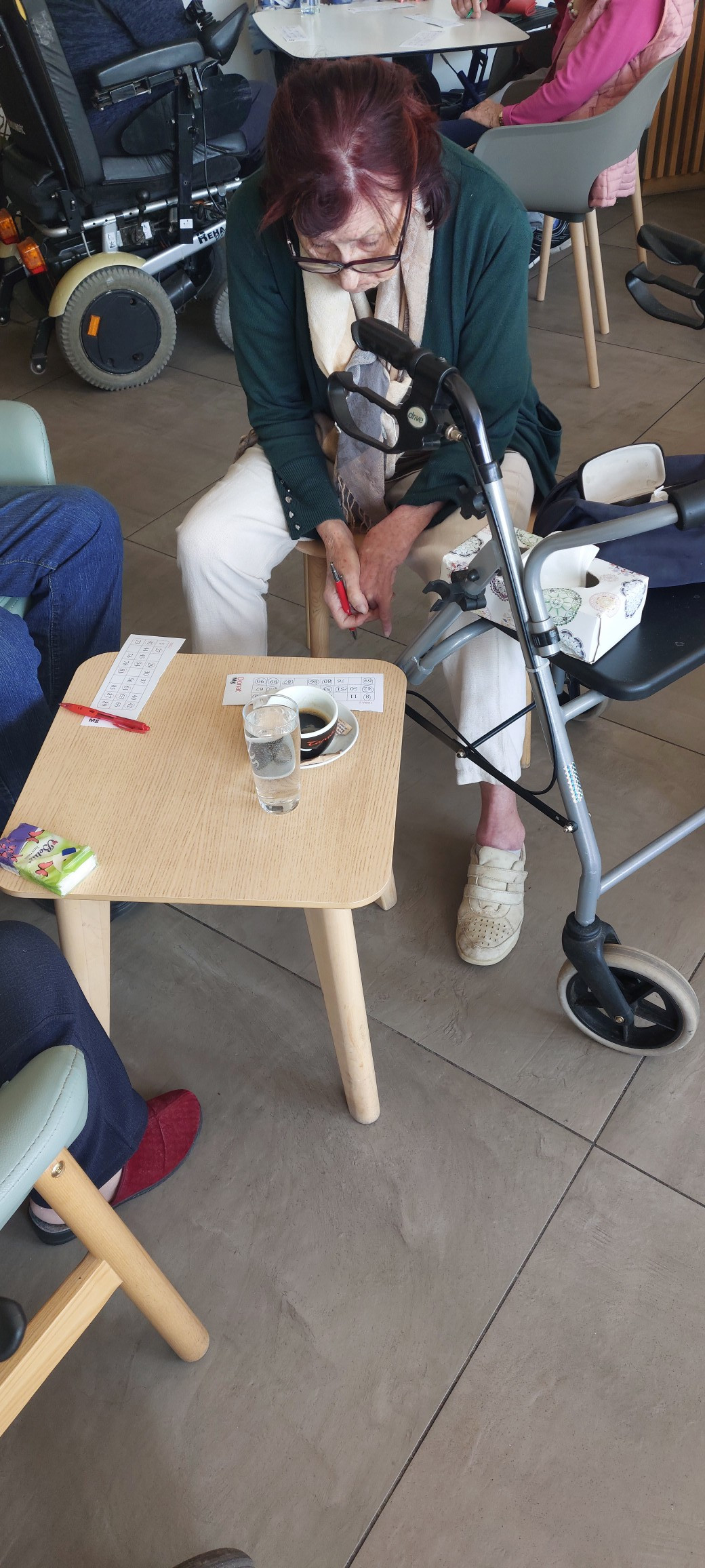 Tombola in priprava bezga