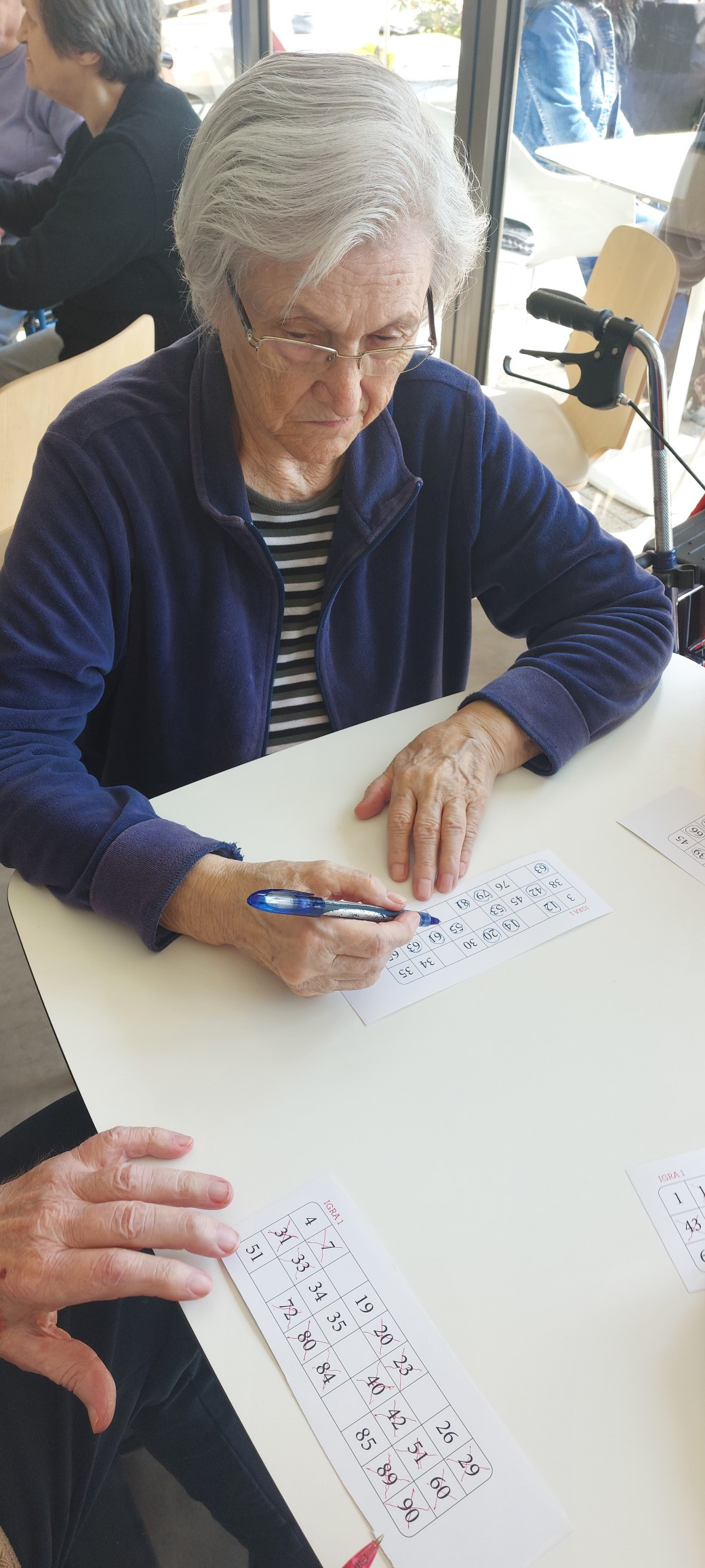 Tombola in priprava bezga