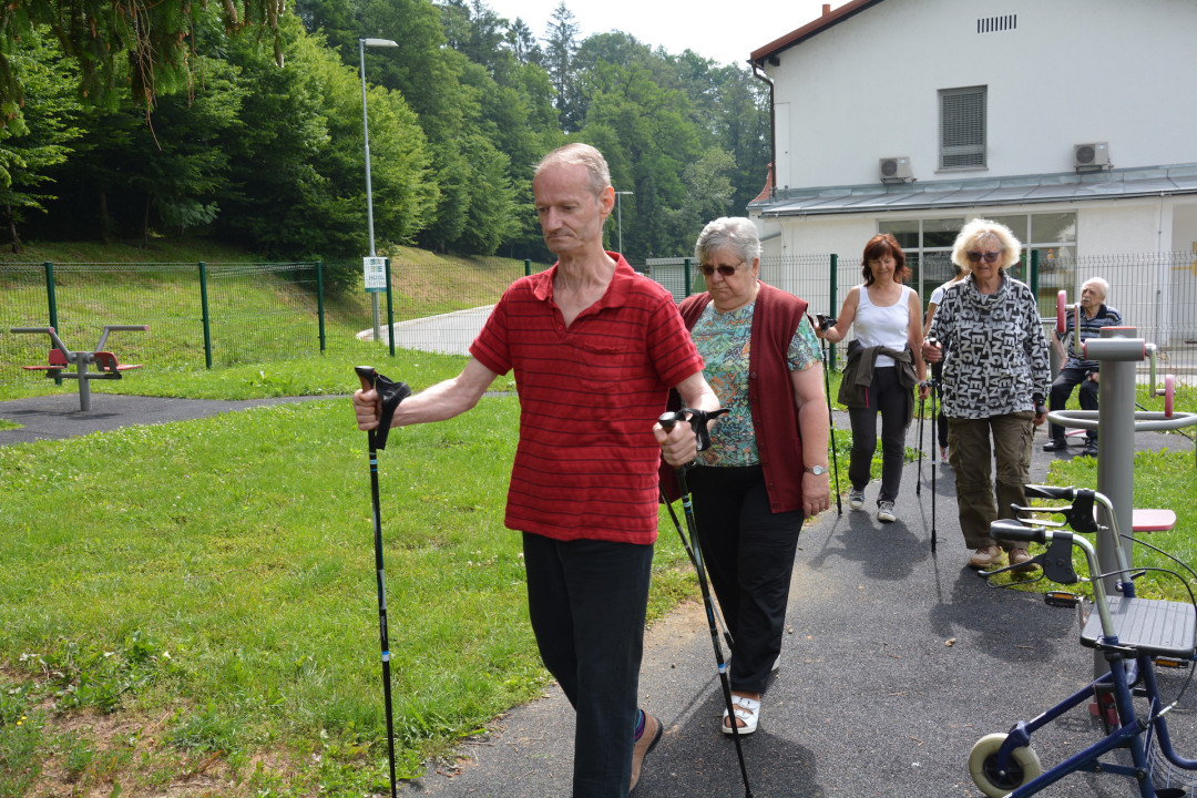 Trening nordijske hoje