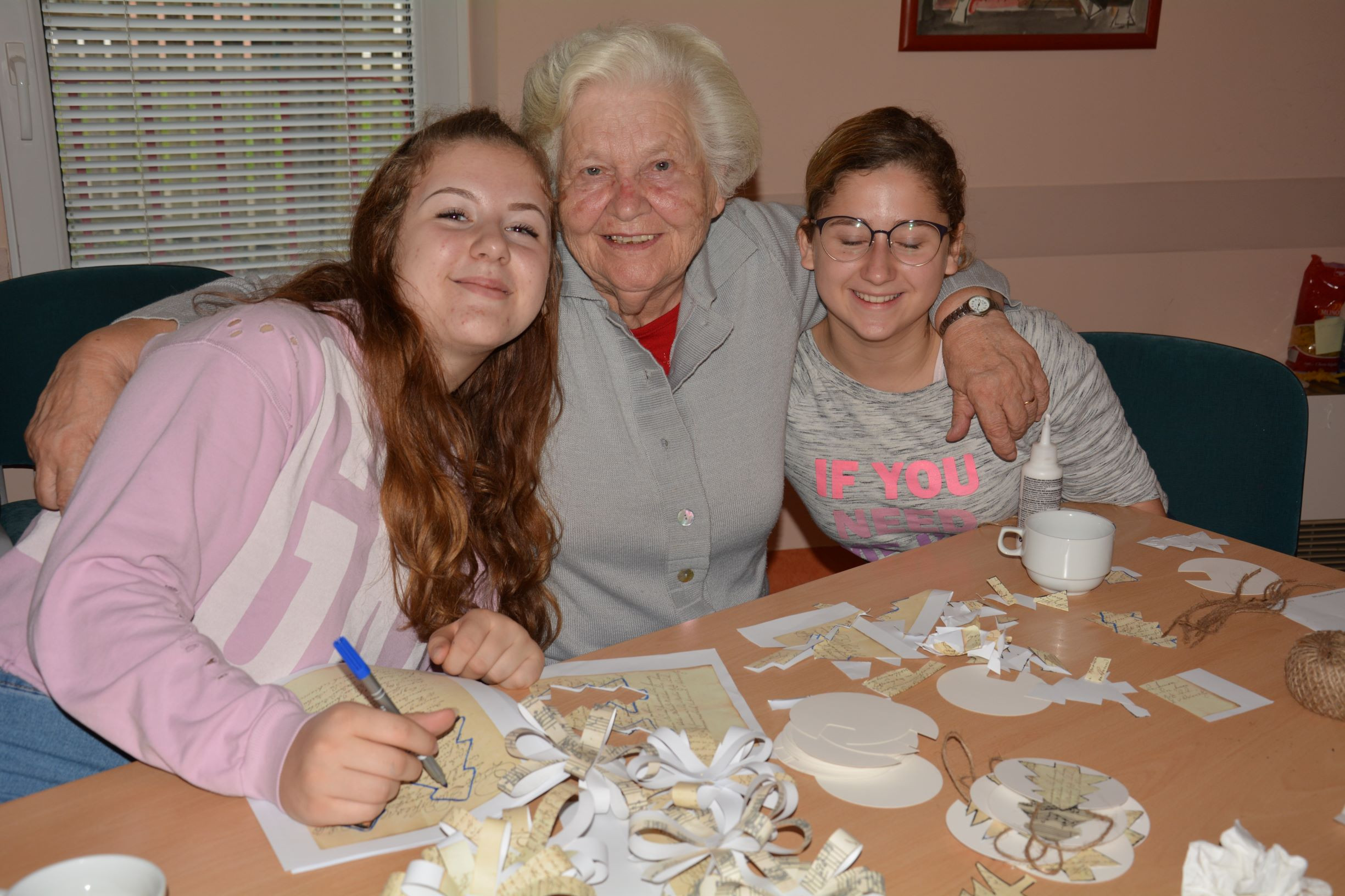 Ustvarjanje z učenci OŠ Bistrica ob Sotli