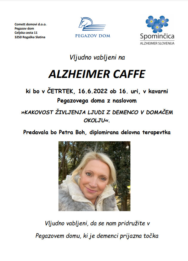 Vabilo na Alzheimer caffe