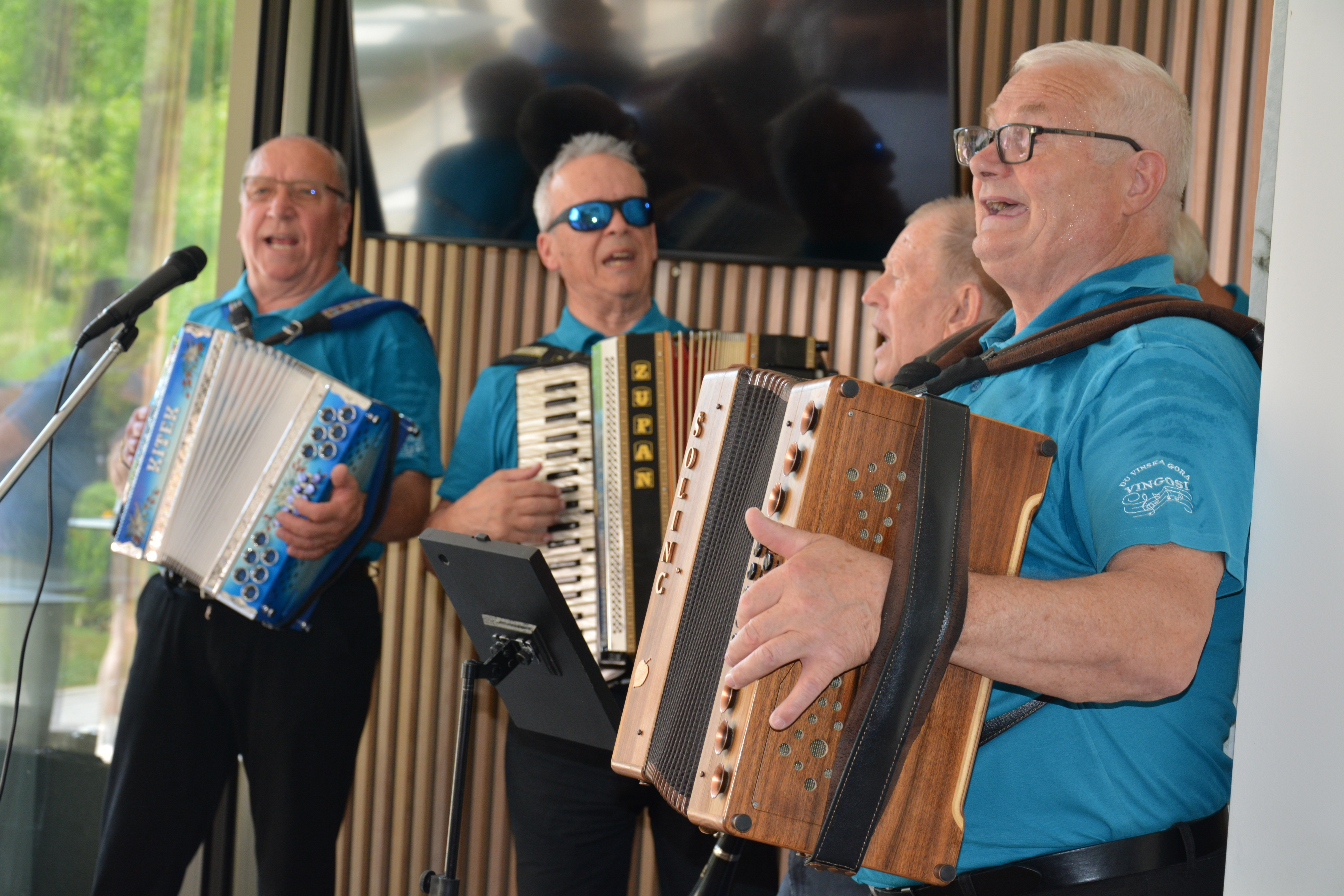 Veselica z ansamblom Vingosi