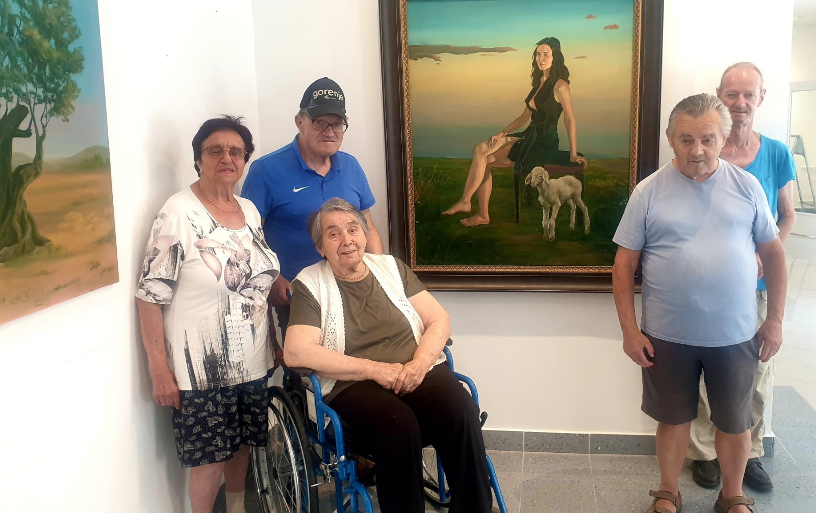 Zagorski štruklji in ogled razstave slik Ervina Dvoršaka