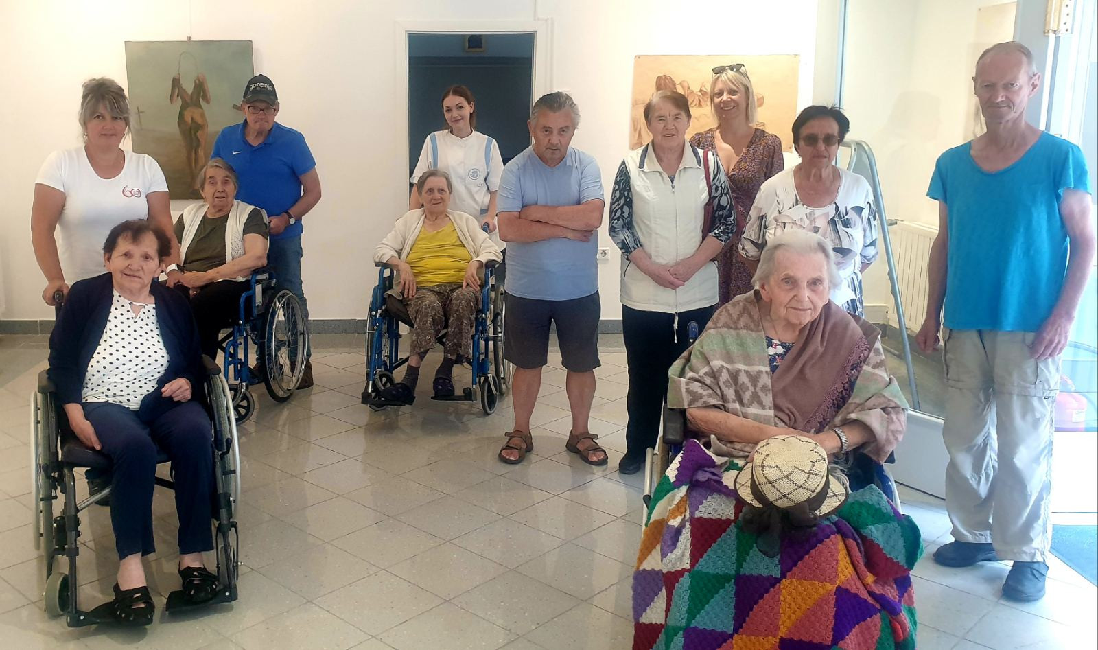 Zagorski štruklji in ogled razstave slik Ervina Dvoršaka