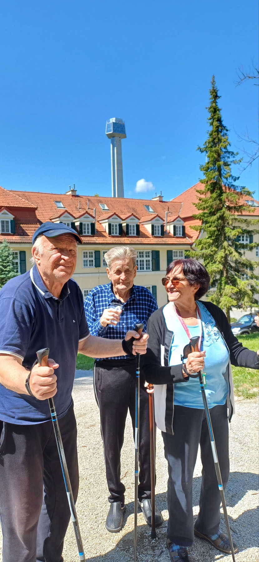 Žoga bend in nordijska hoja