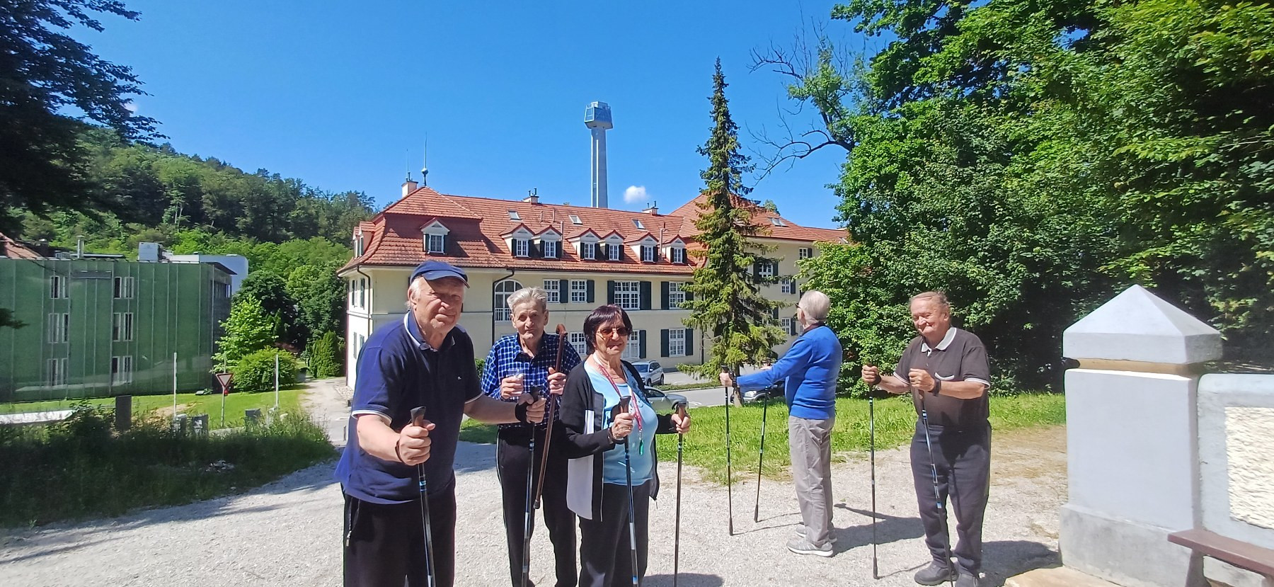 Žoga bend in nordijska hoja