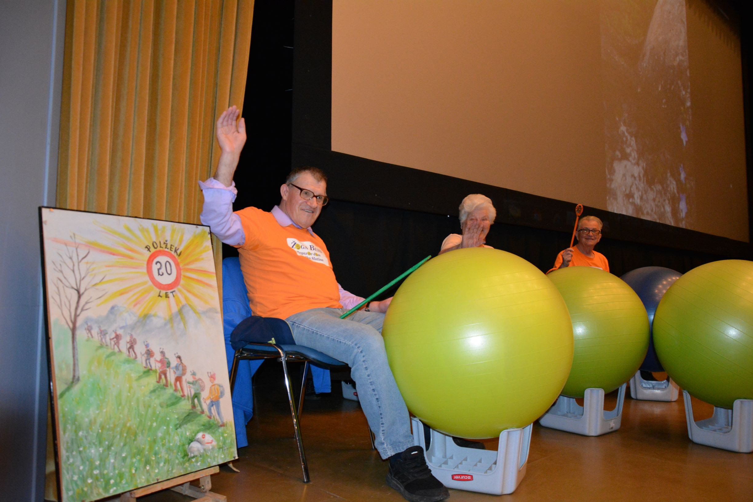 Žoga bend na 20-letnici sekcije Polžkov