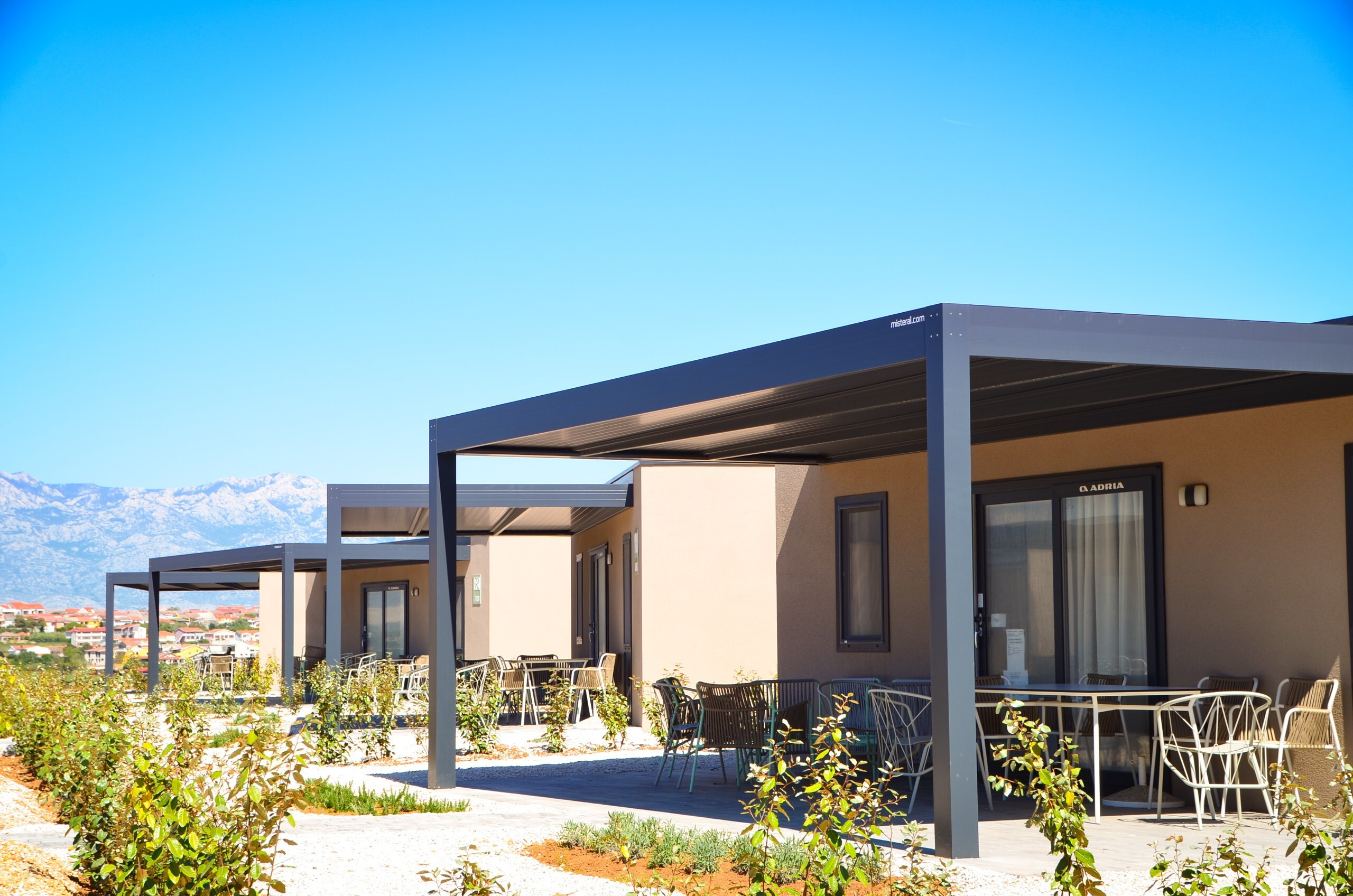 Project lamella pergola Aminess Avalona