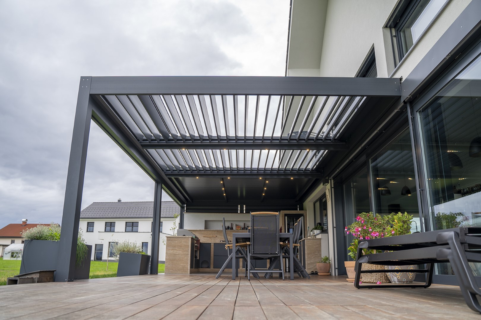 Project lamella pergola IK Artiče