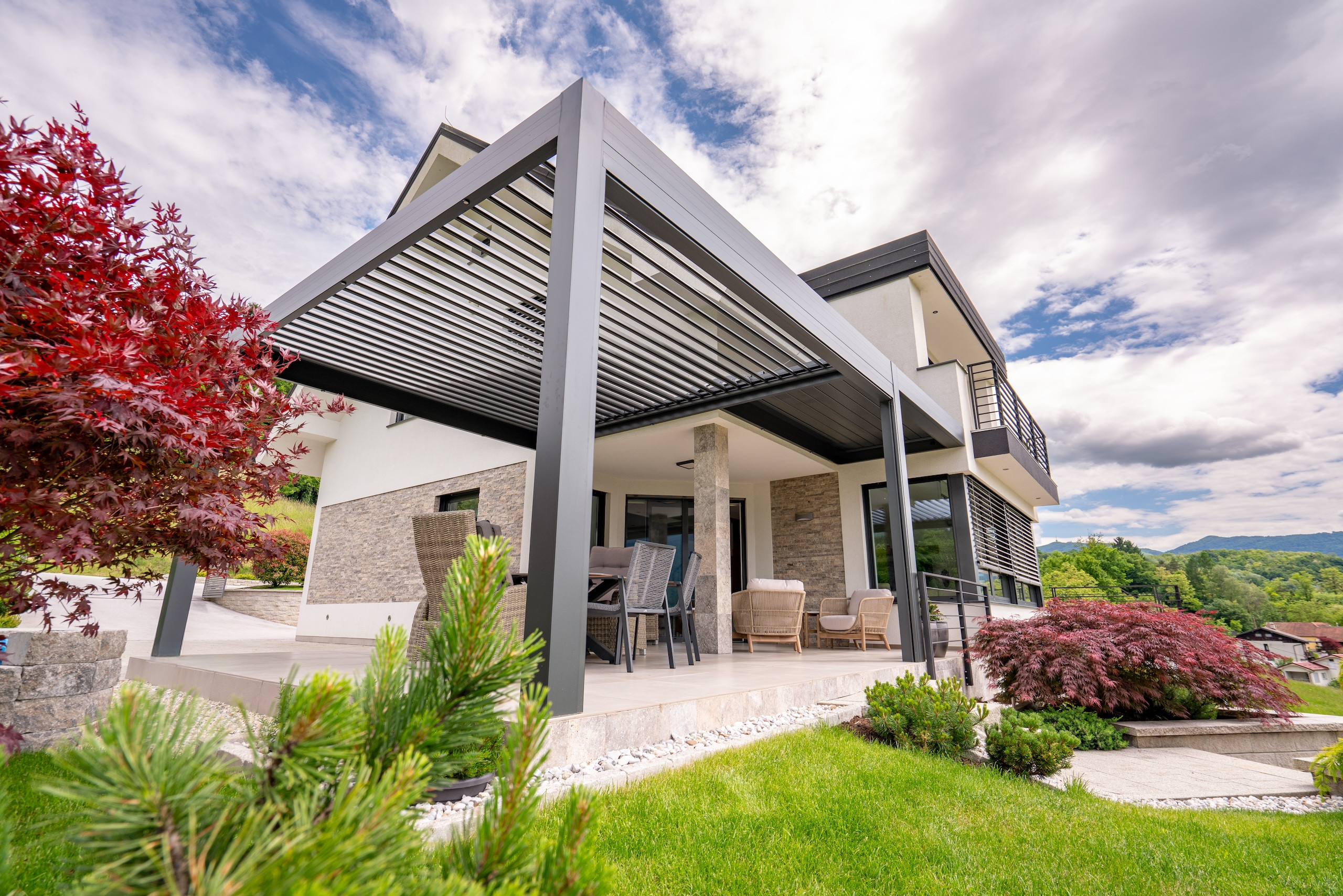 Project lamella pergola JM Trbovlje