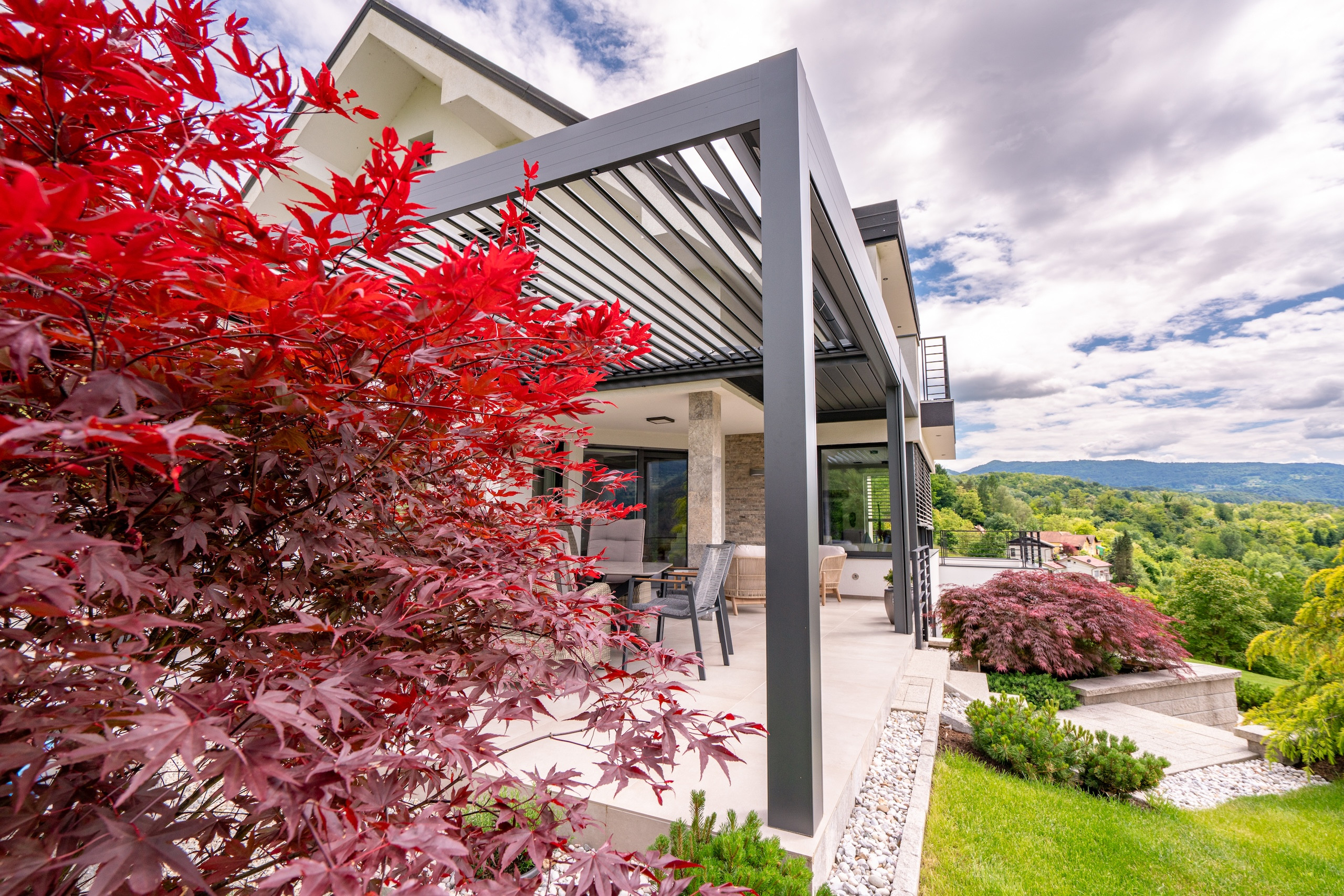 Project lamella pergola JM Trbovlje