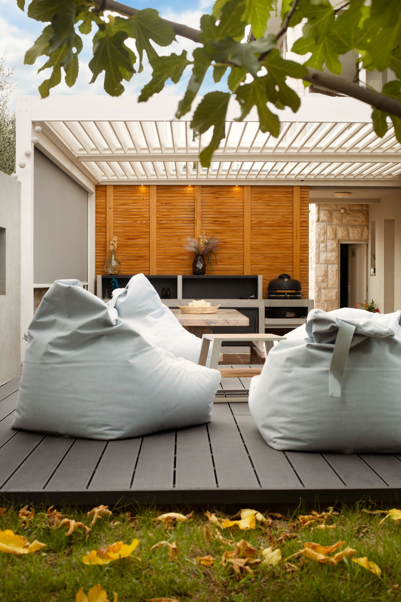 Project RC - Koper - Bioclimatic pergola Misteral - Terrace, brisole, zip roller blinds